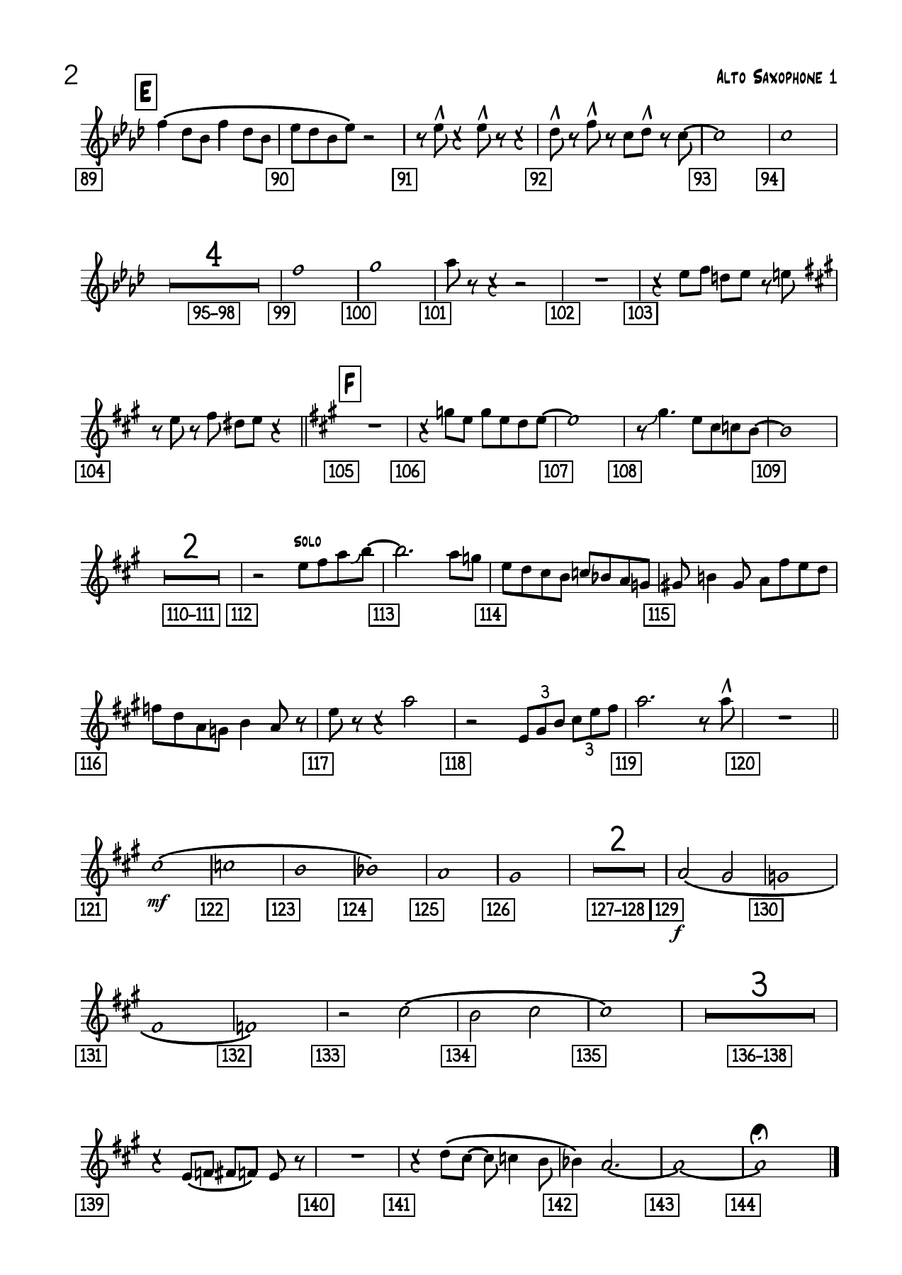 1 ALTO — page 2