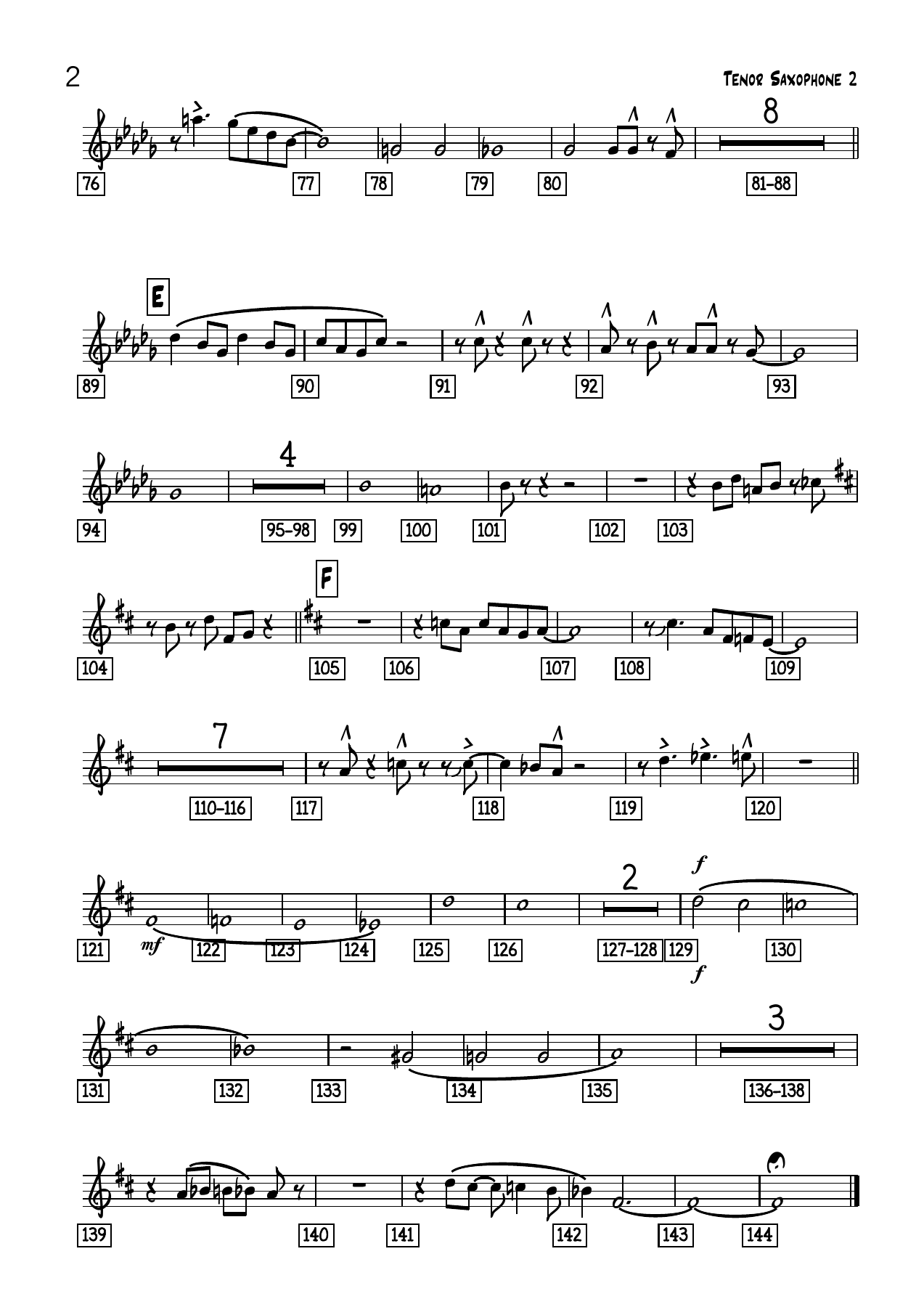 2 Tenor — page 2