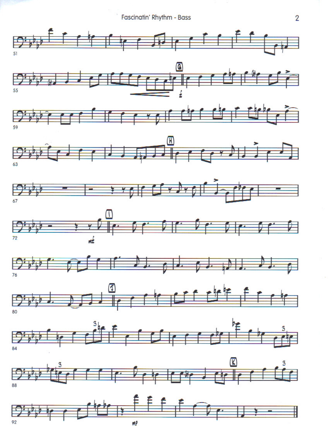 Fascinatin rythm bass — page 2