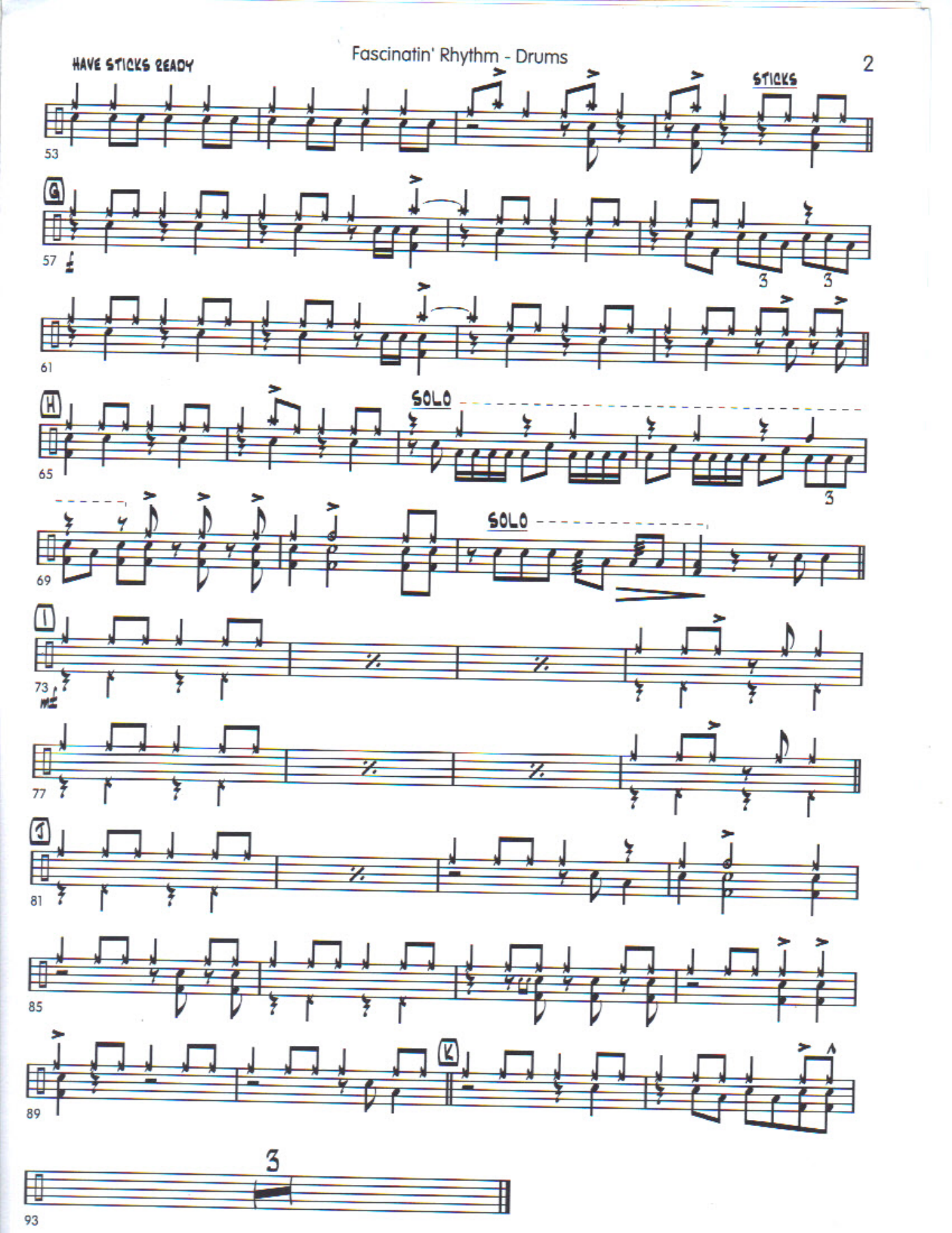 Fascinatin rythm drums — page 2
