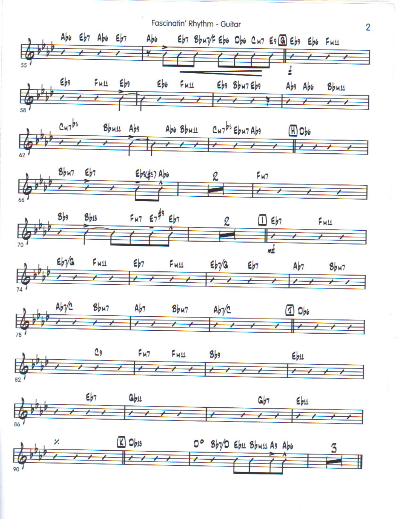 Fascinatin rythm guitar — page 2