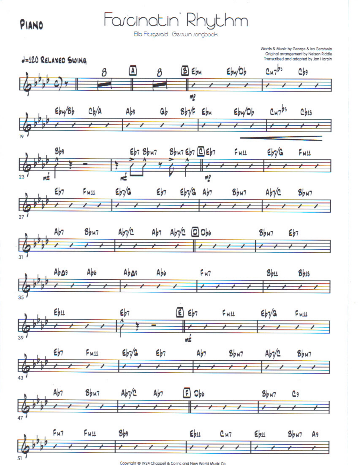 Fascinatin rythm piano — page 2