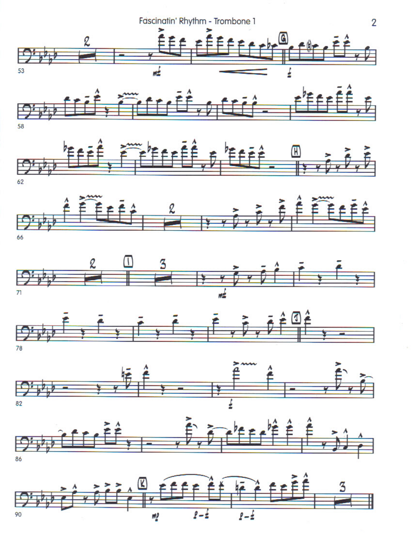 Fascinatin rythm trpmbone — page 2