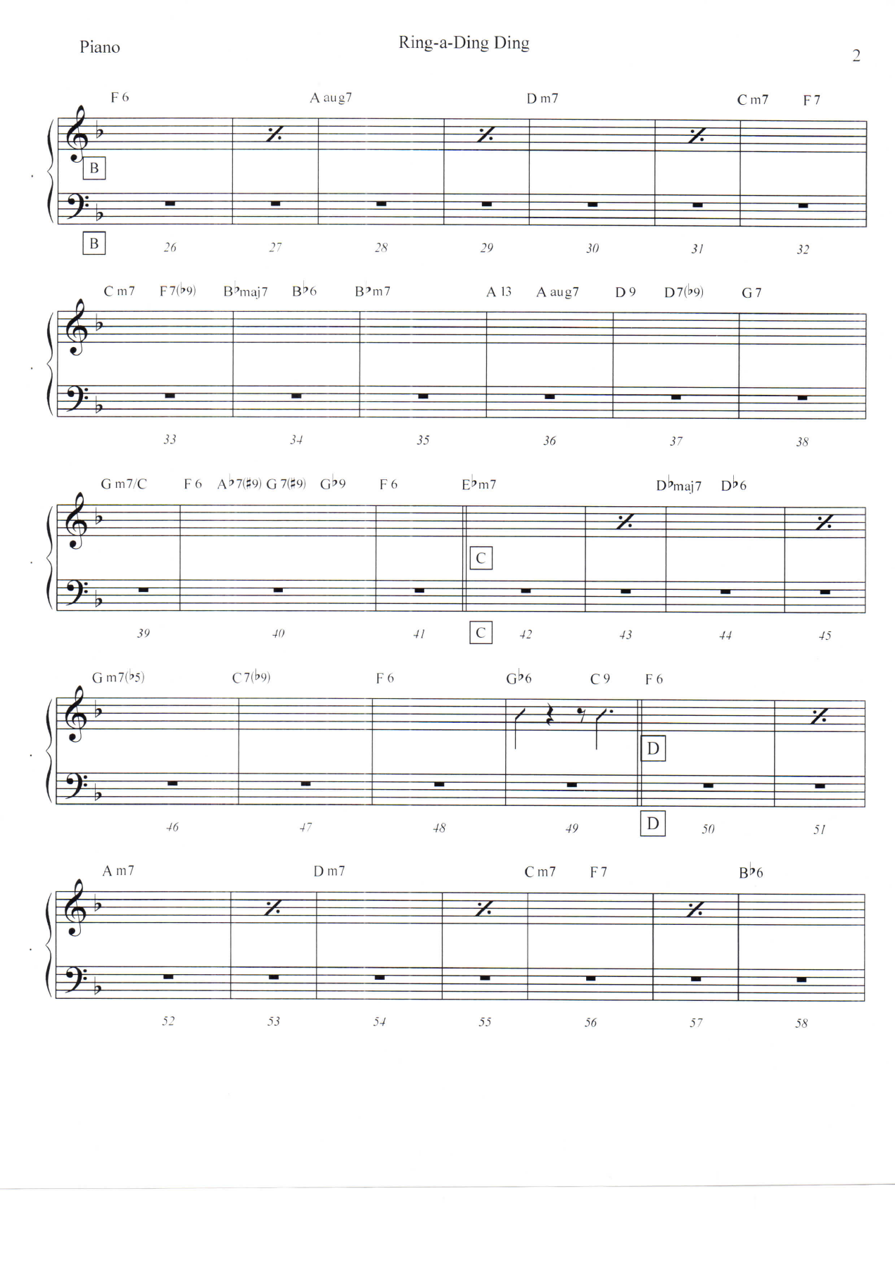 Ring-a-Ding Ding Piano — page 2
