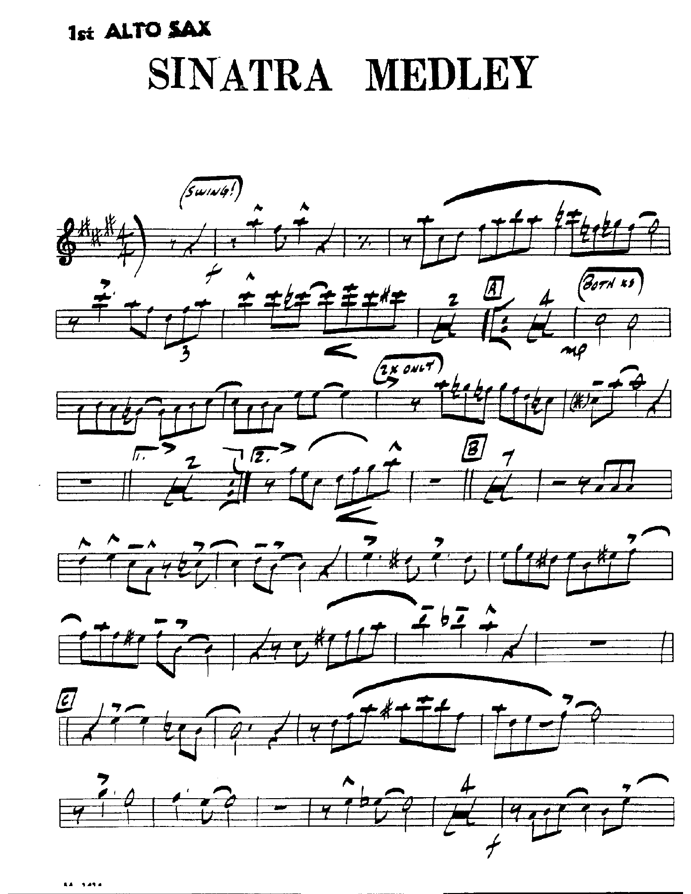 Sinatra Medley — page 3