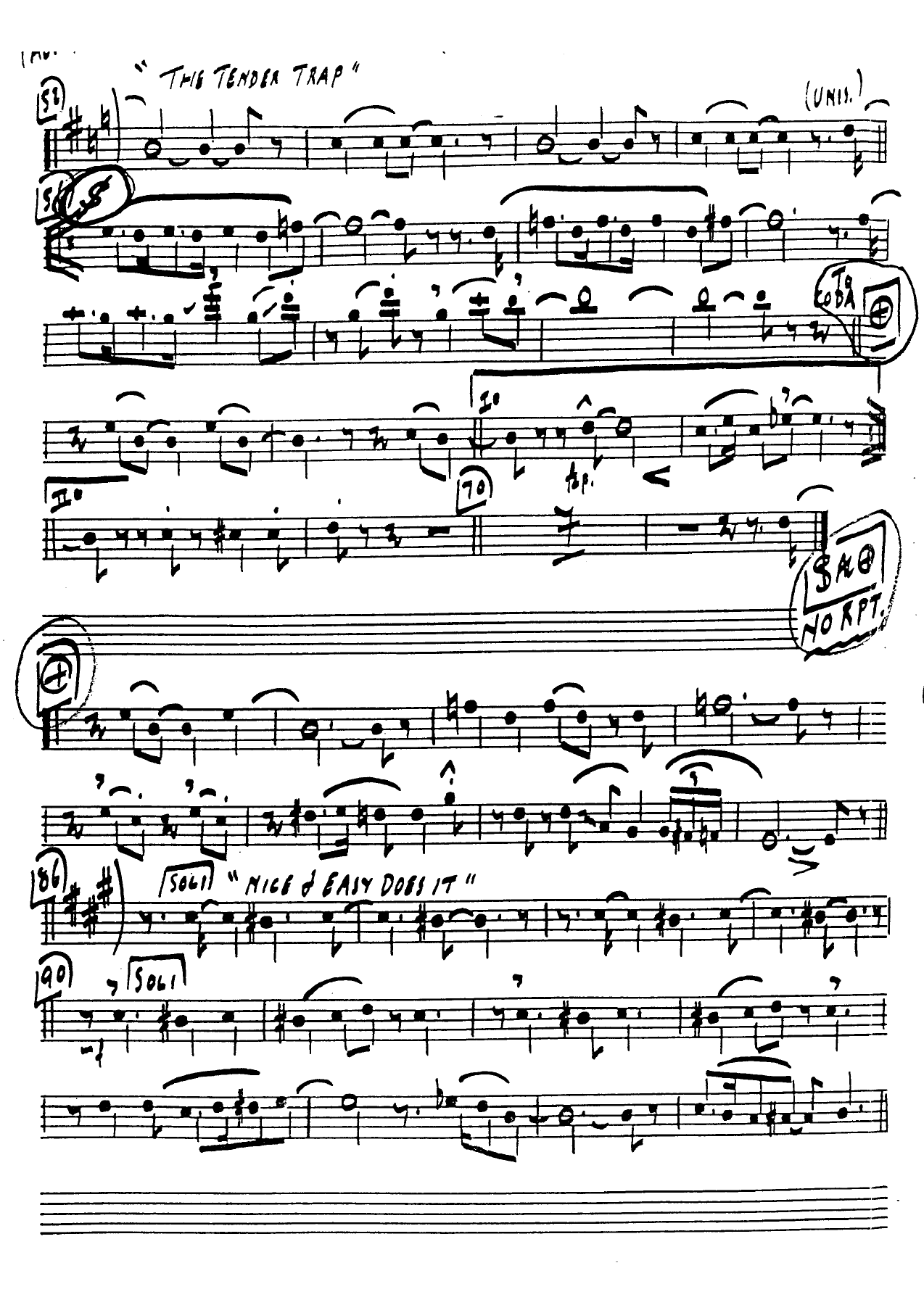 Sinatra Foxtrot Medley — page 2