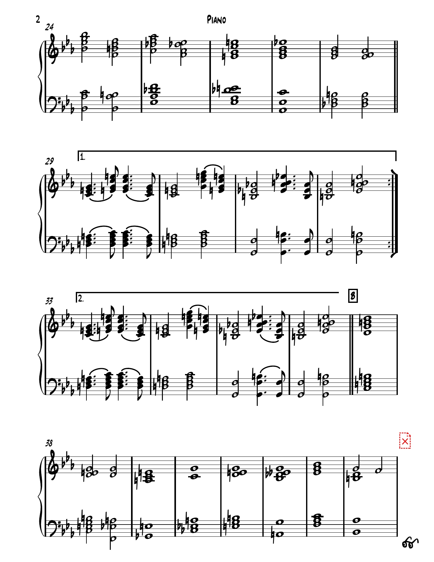 Estate J 01 Piano — page 2