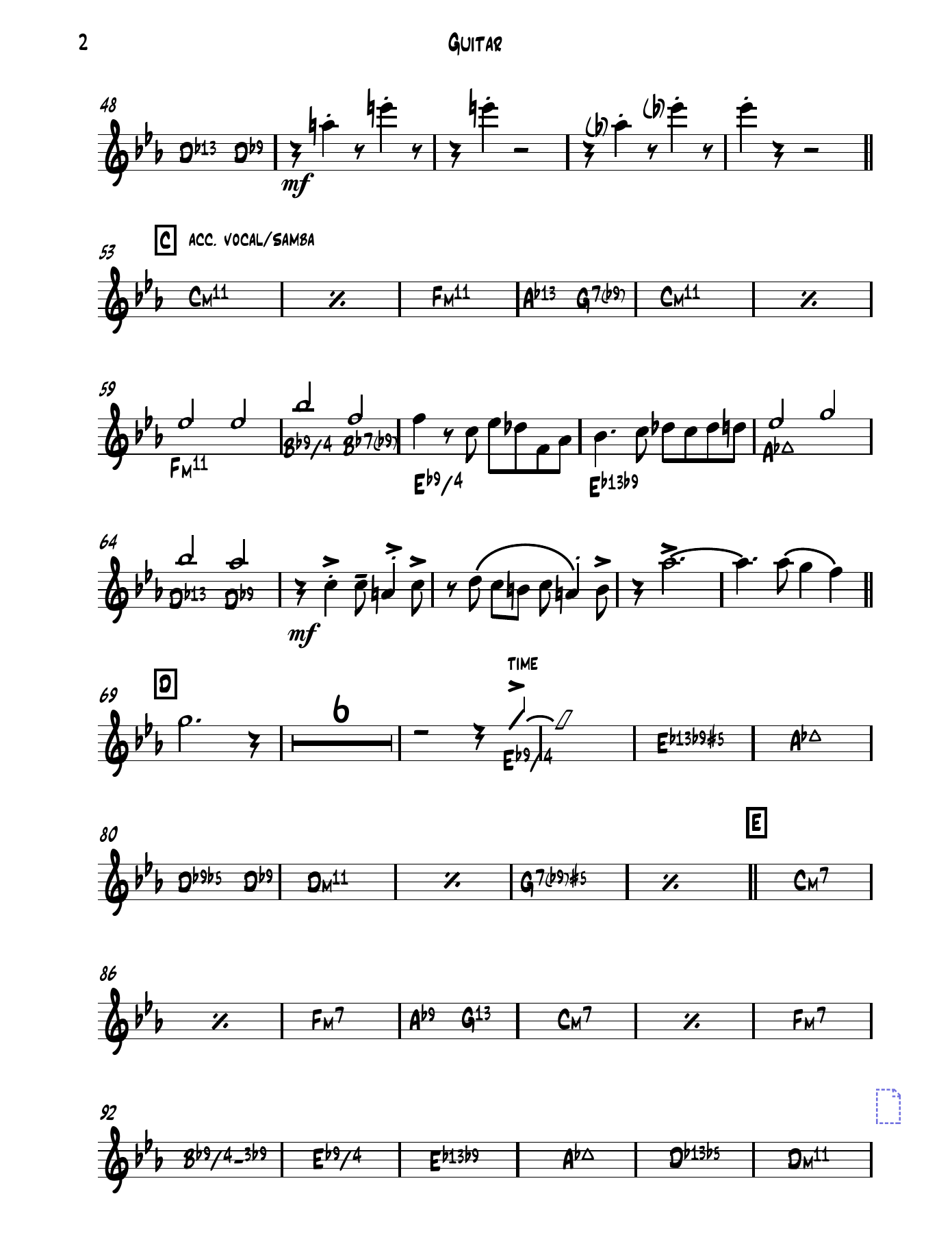 Estate J 01 Guitar — page 2