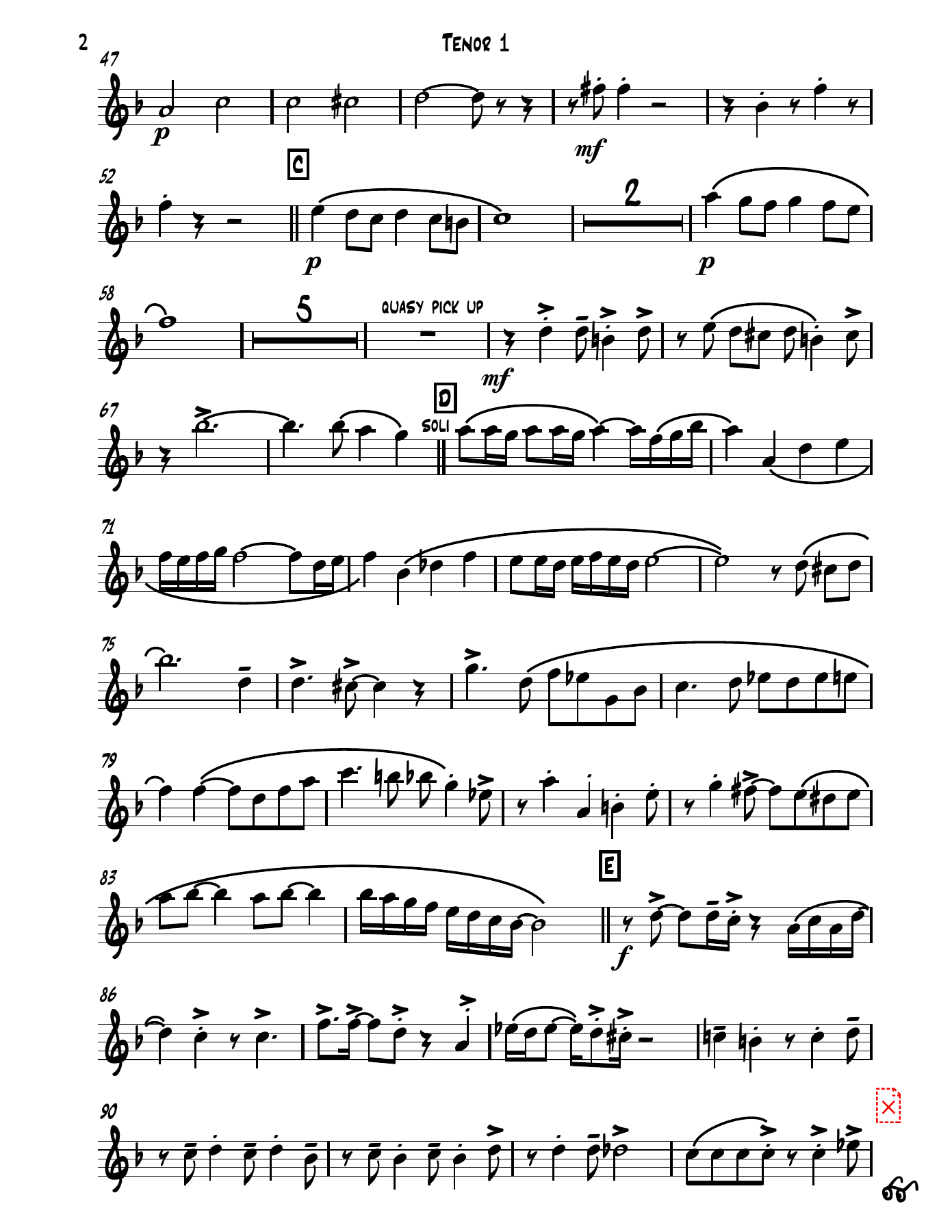 Estate J 01 Tenor — page 2