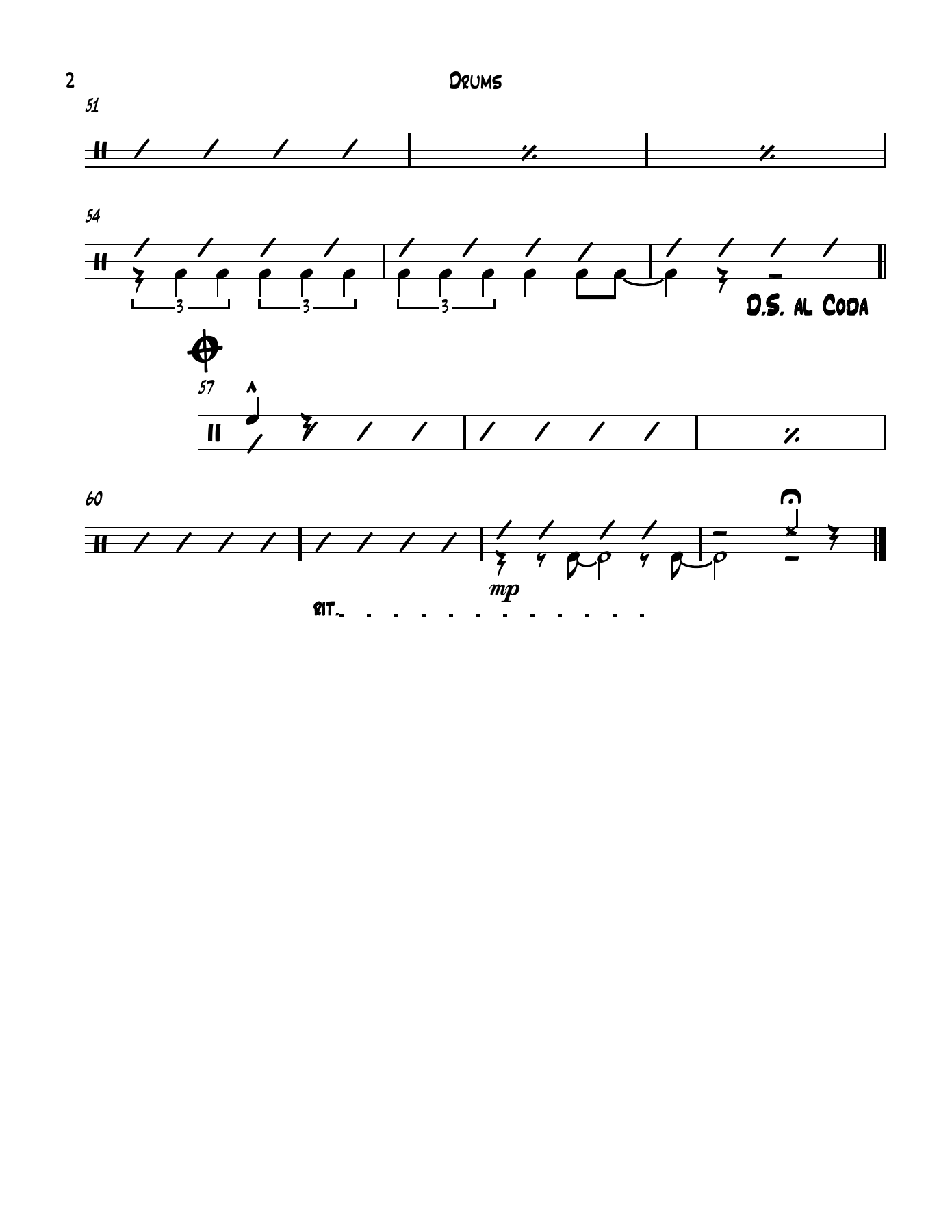 19 Drums. — page 2