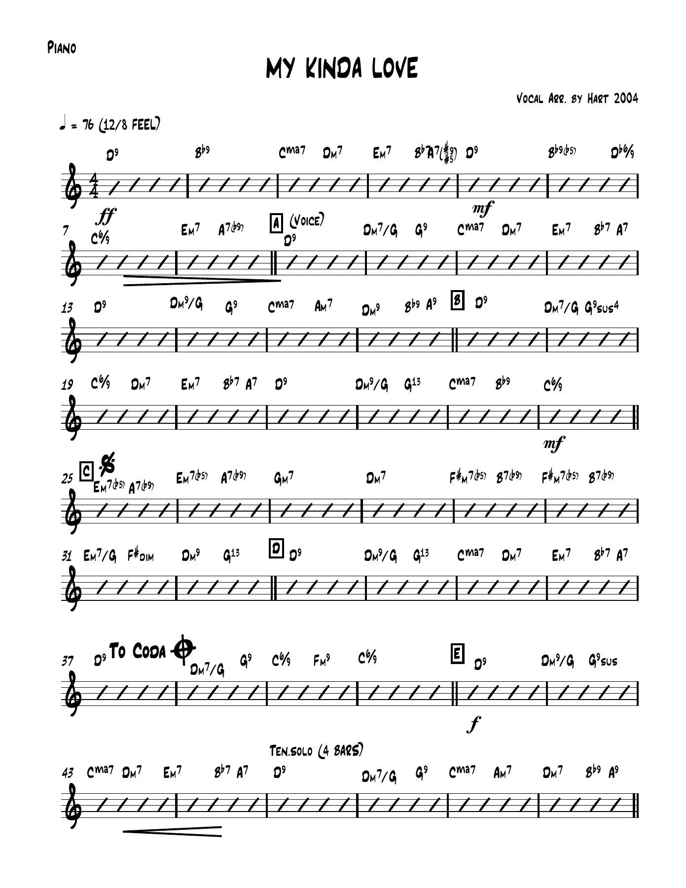 01 Piano. — sheet music cover (first page)