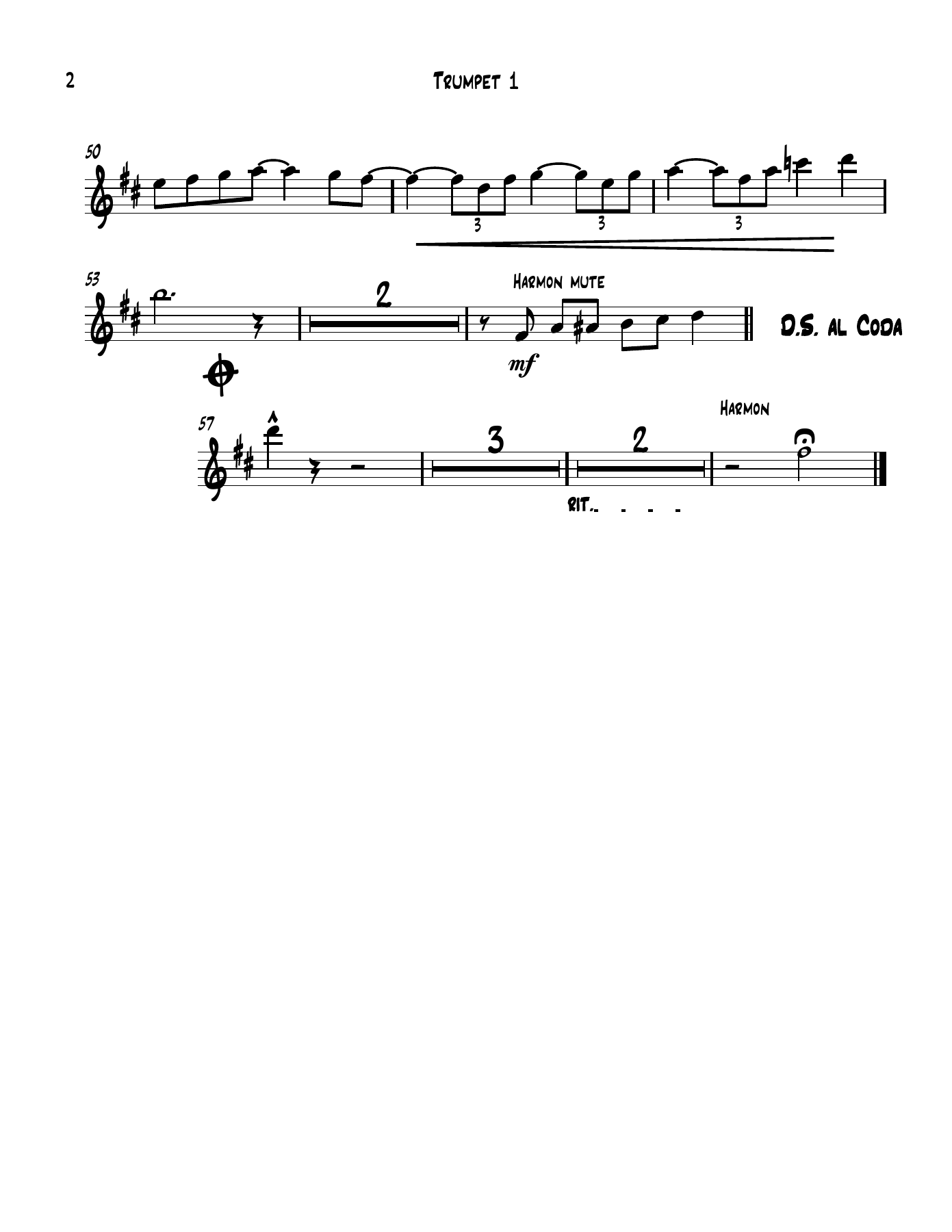 07 Trumpet 1. — page 2