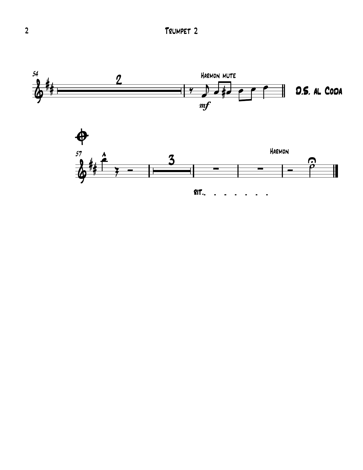 08 Trumpet 2. — page 2