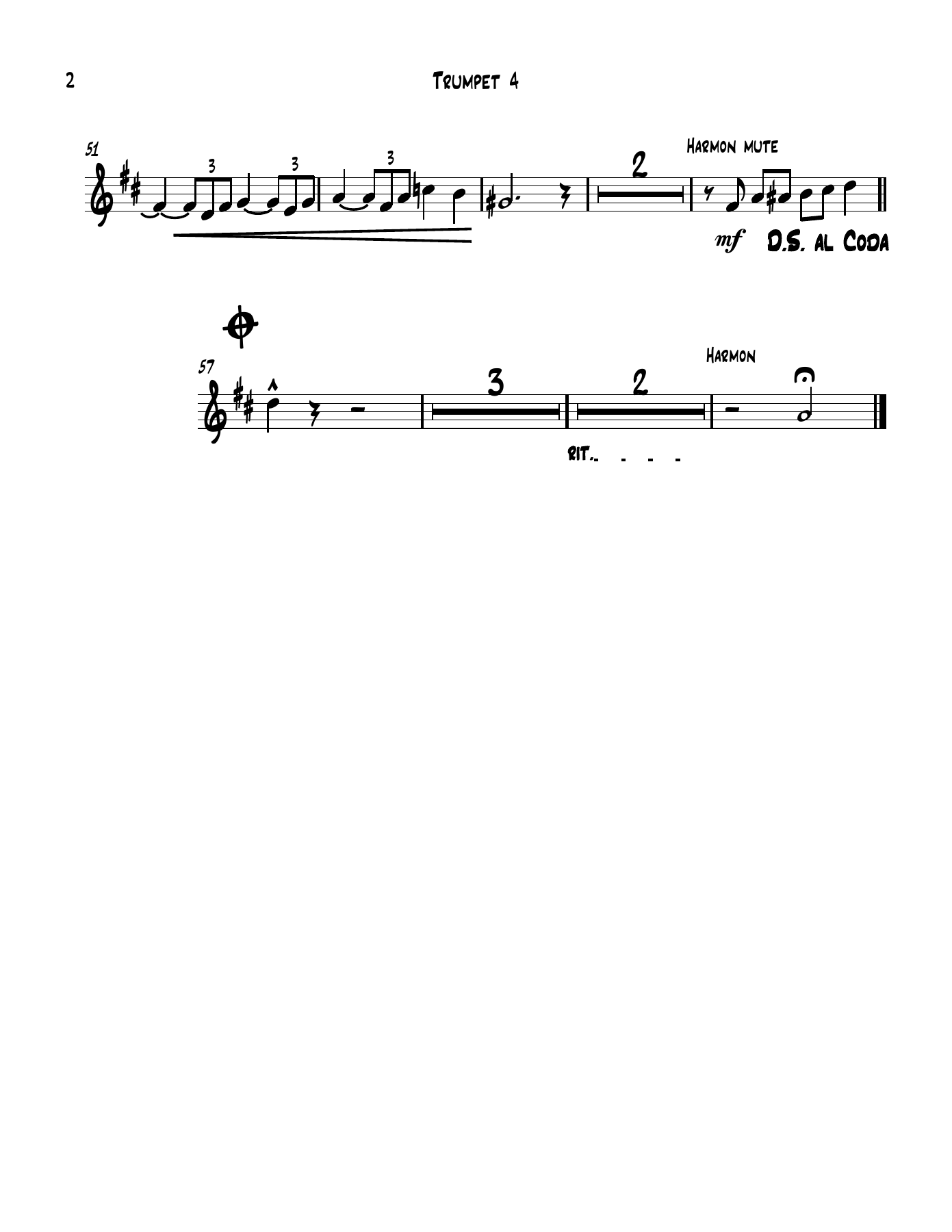 10 Trumpet 4. — page 2