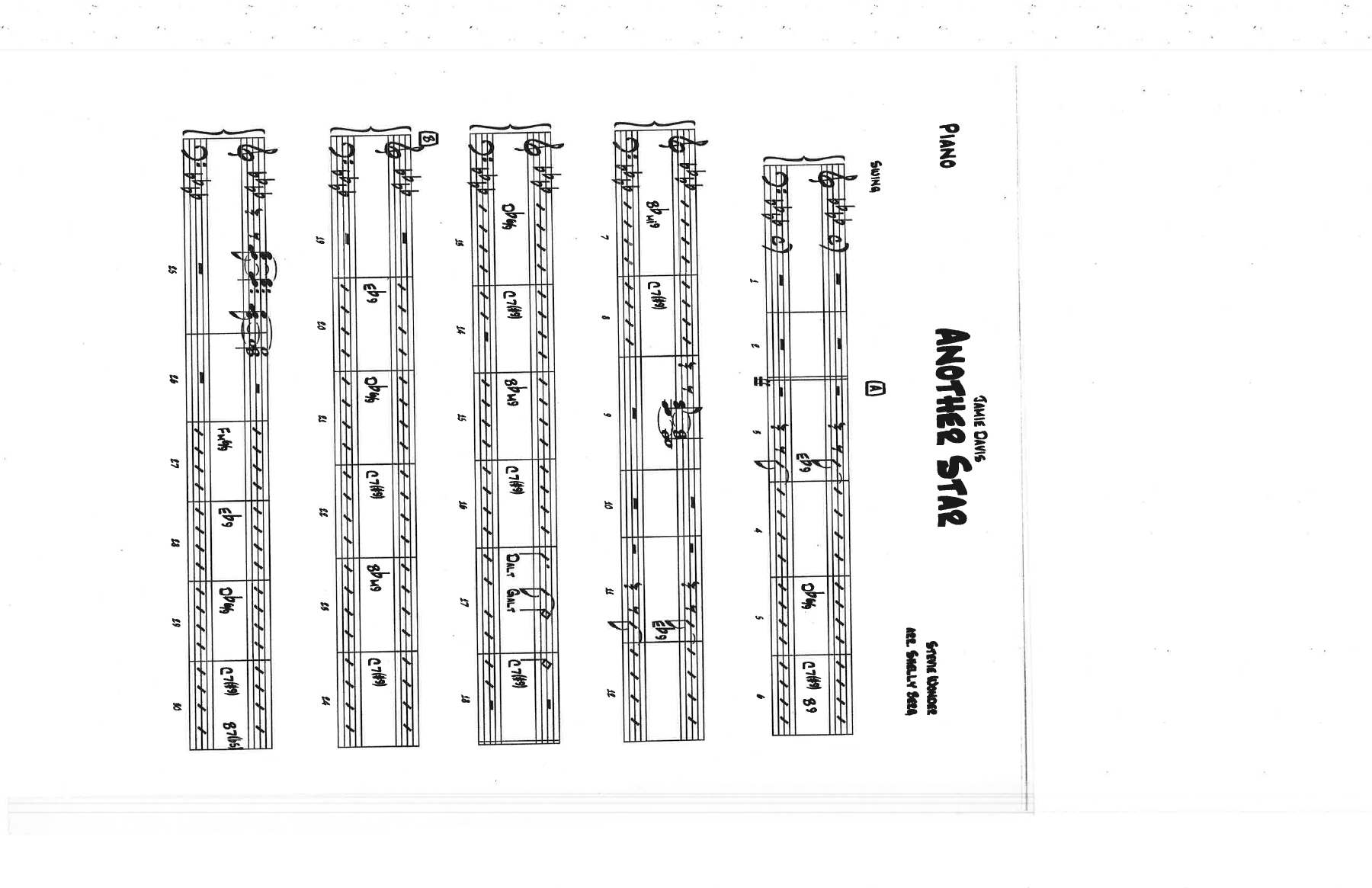 Another Star — sheet music preview