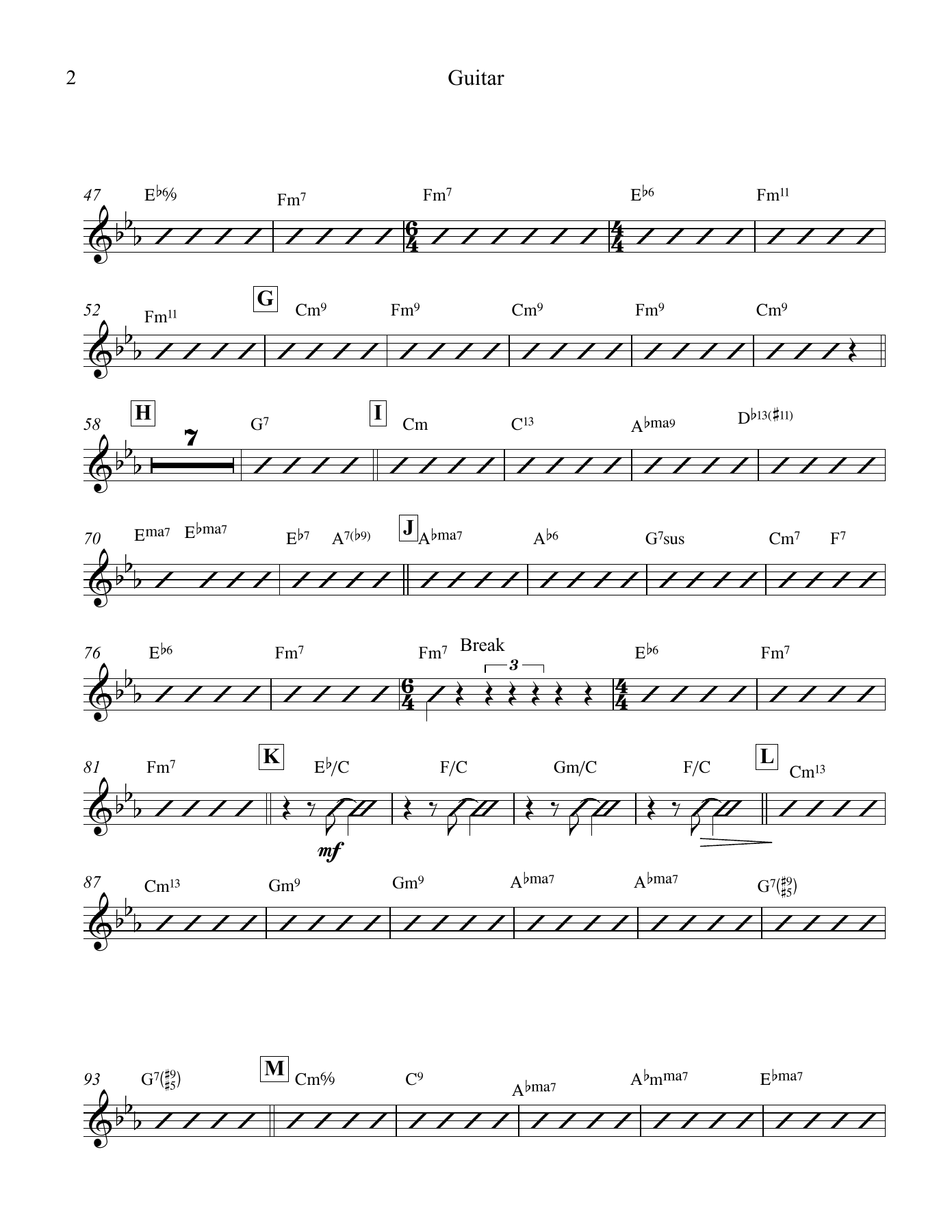 01 Guitar. — page 2