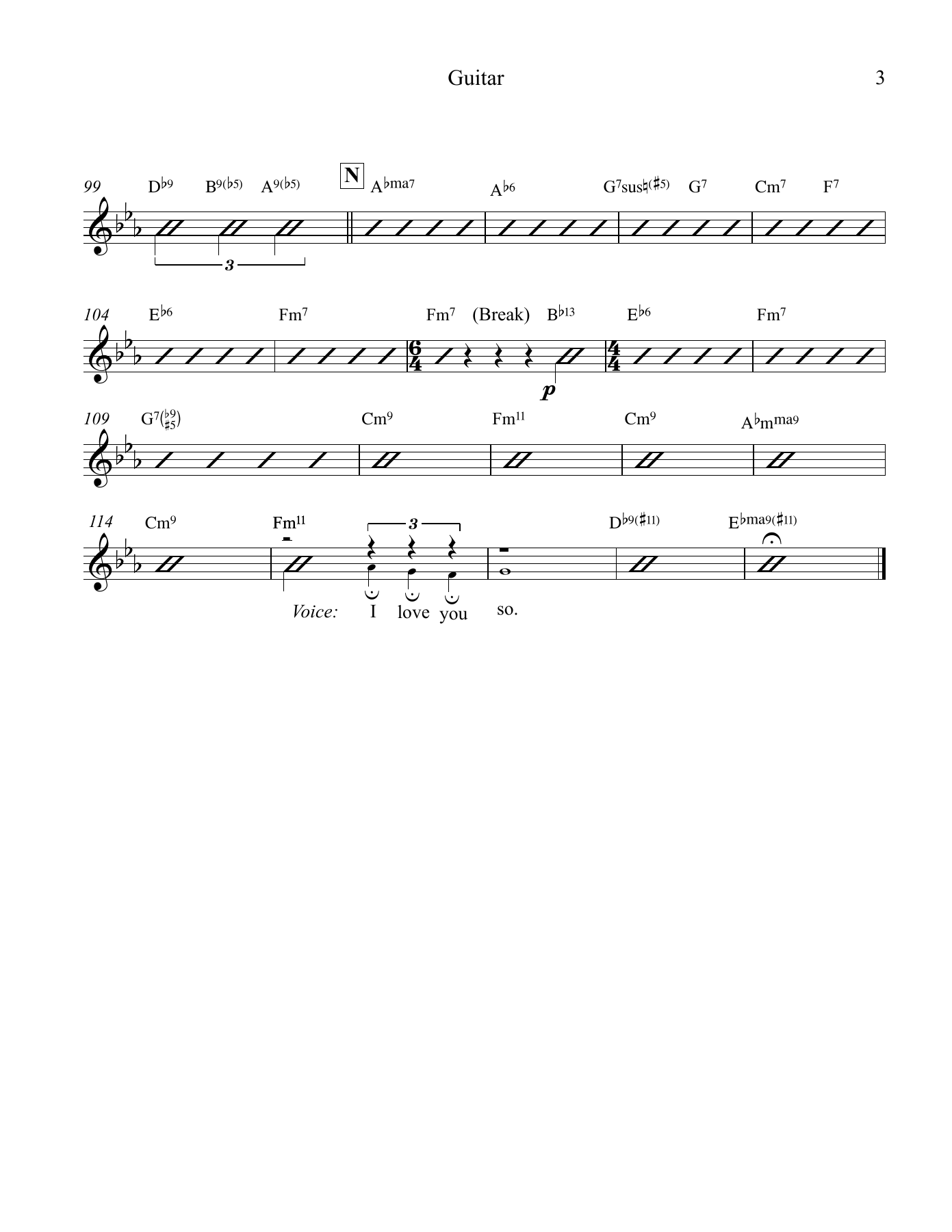 01 Guitar. — page 3