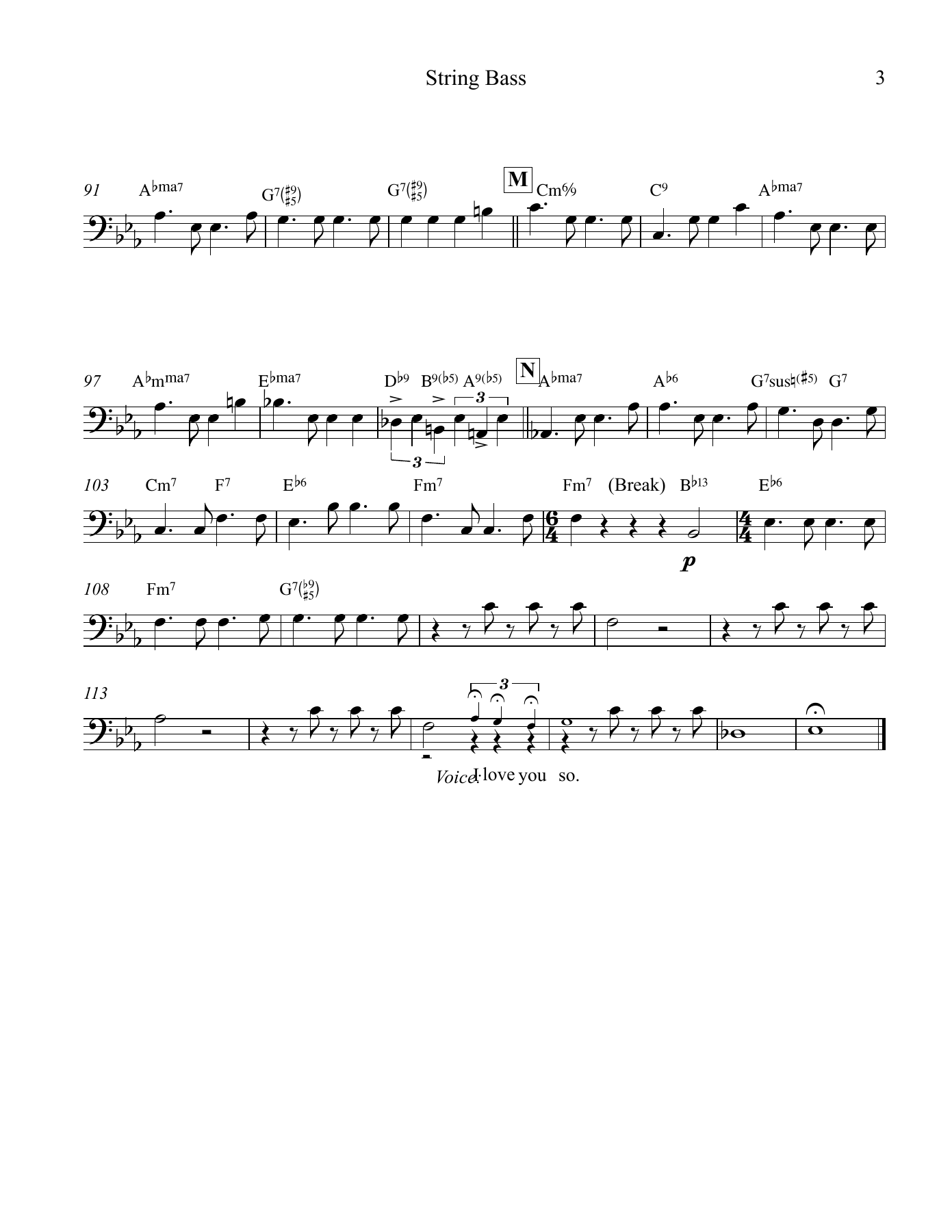 01 String Bass. — page 3