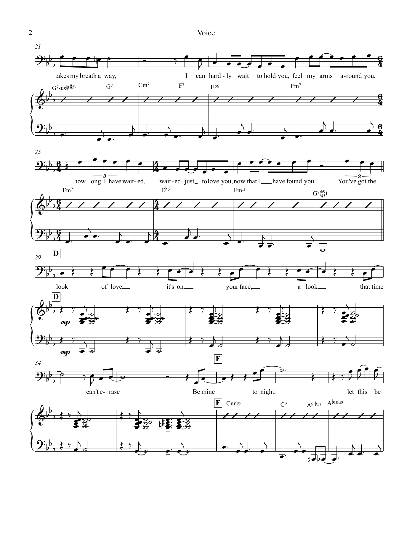 Voice-Piano. — page 2