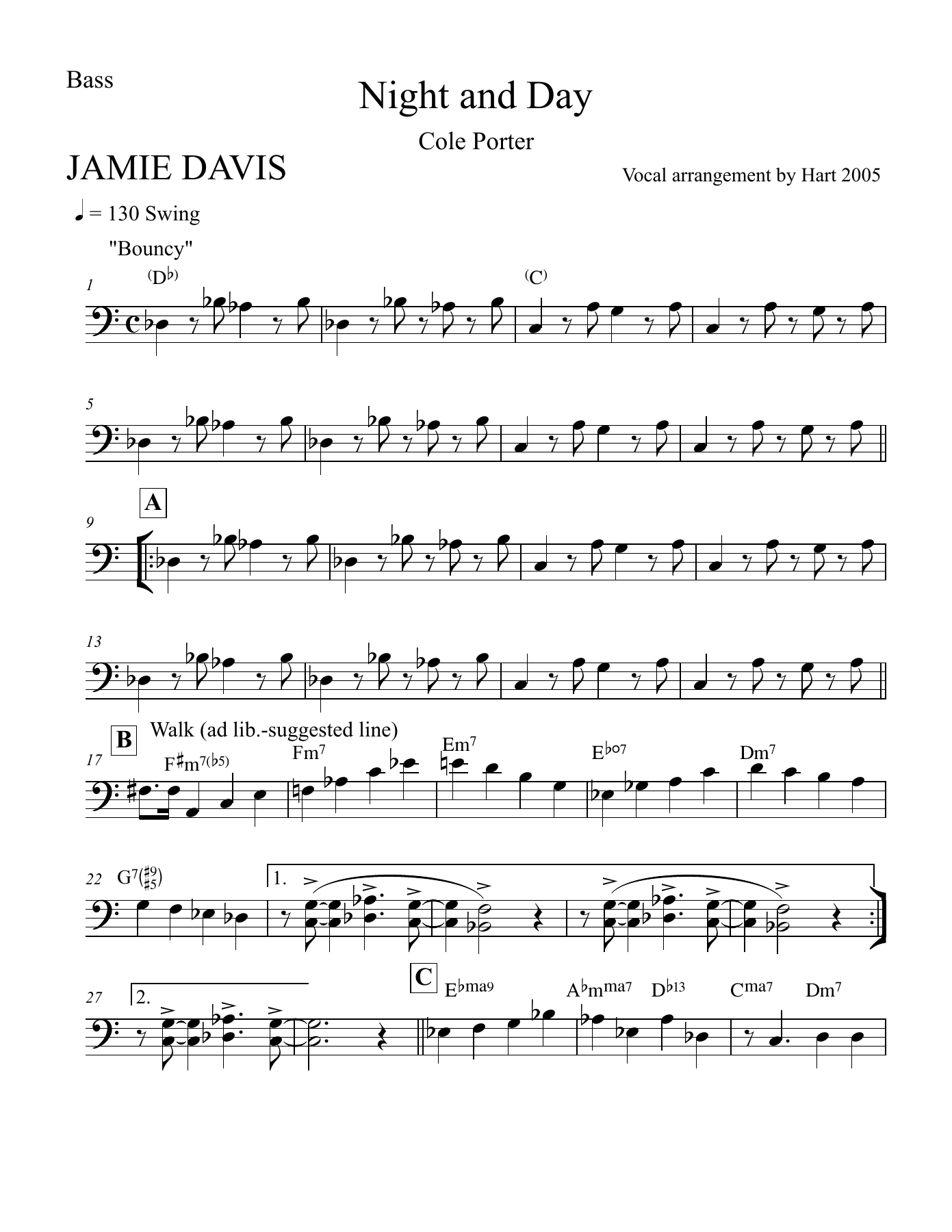 02 Bass 32pt. — sheet music cover (first page)