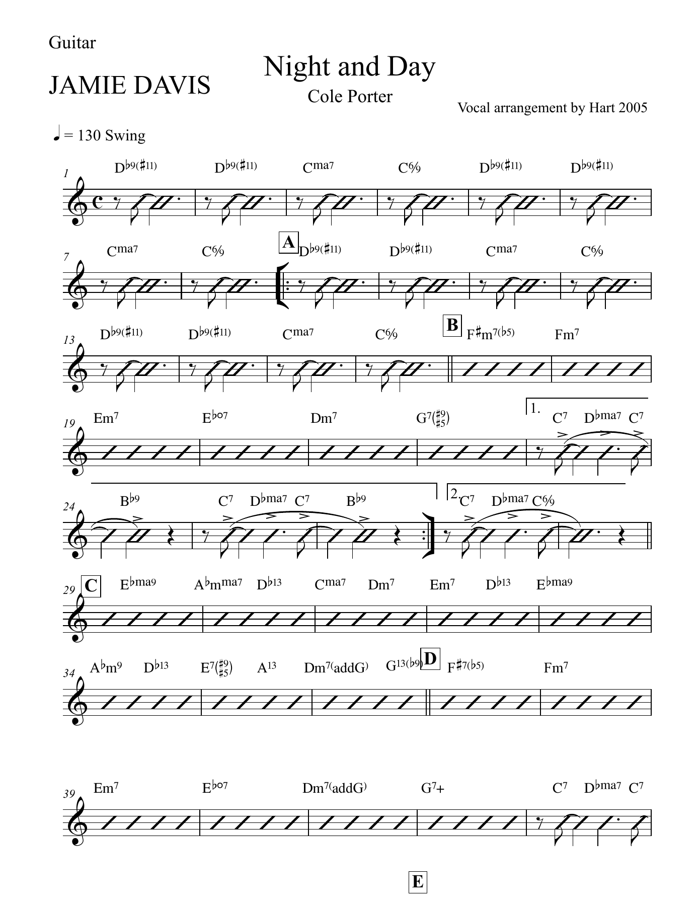 01 Guitar 2 32pt. — sheet music cover (first page)
