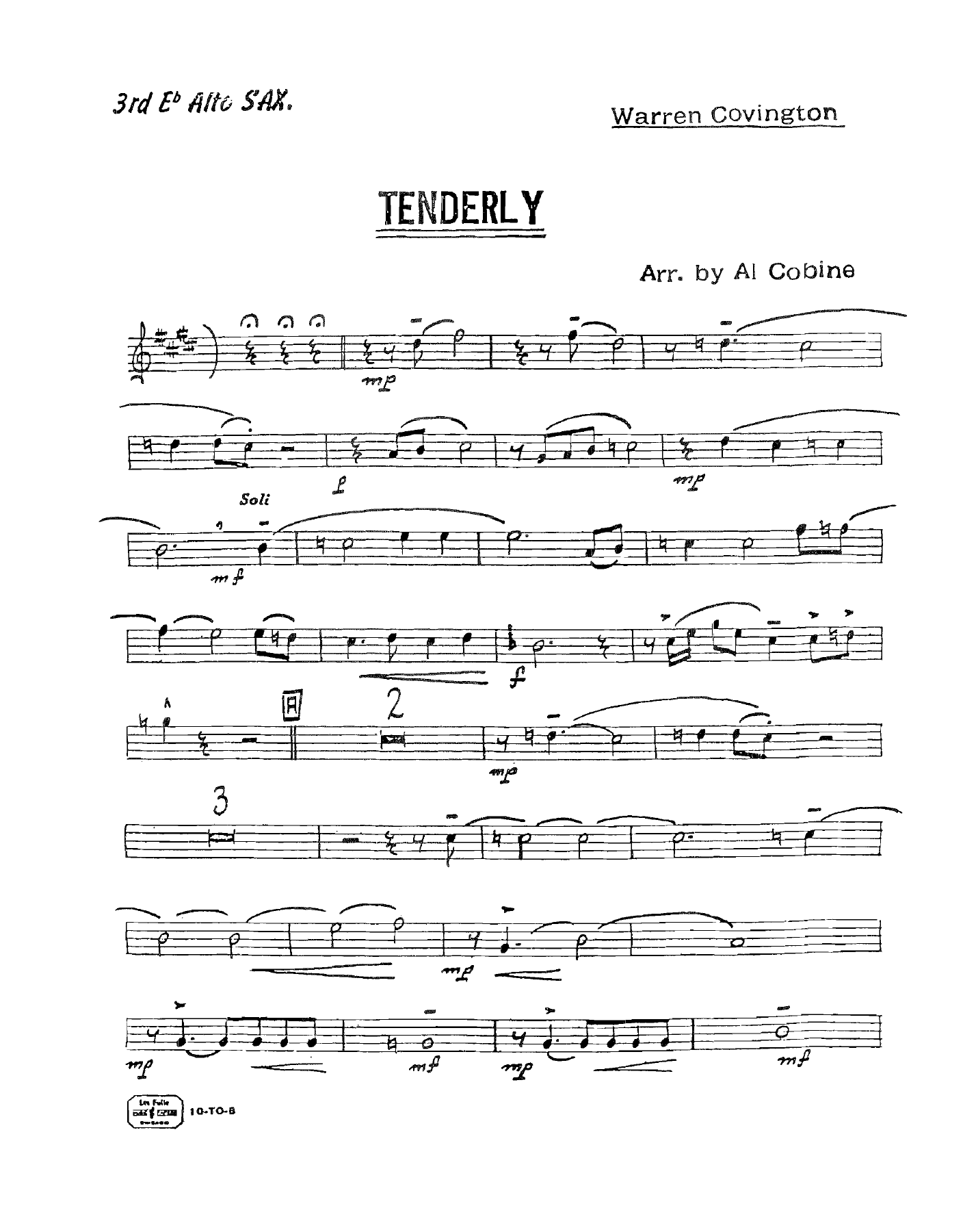 Tenderly — page 3
