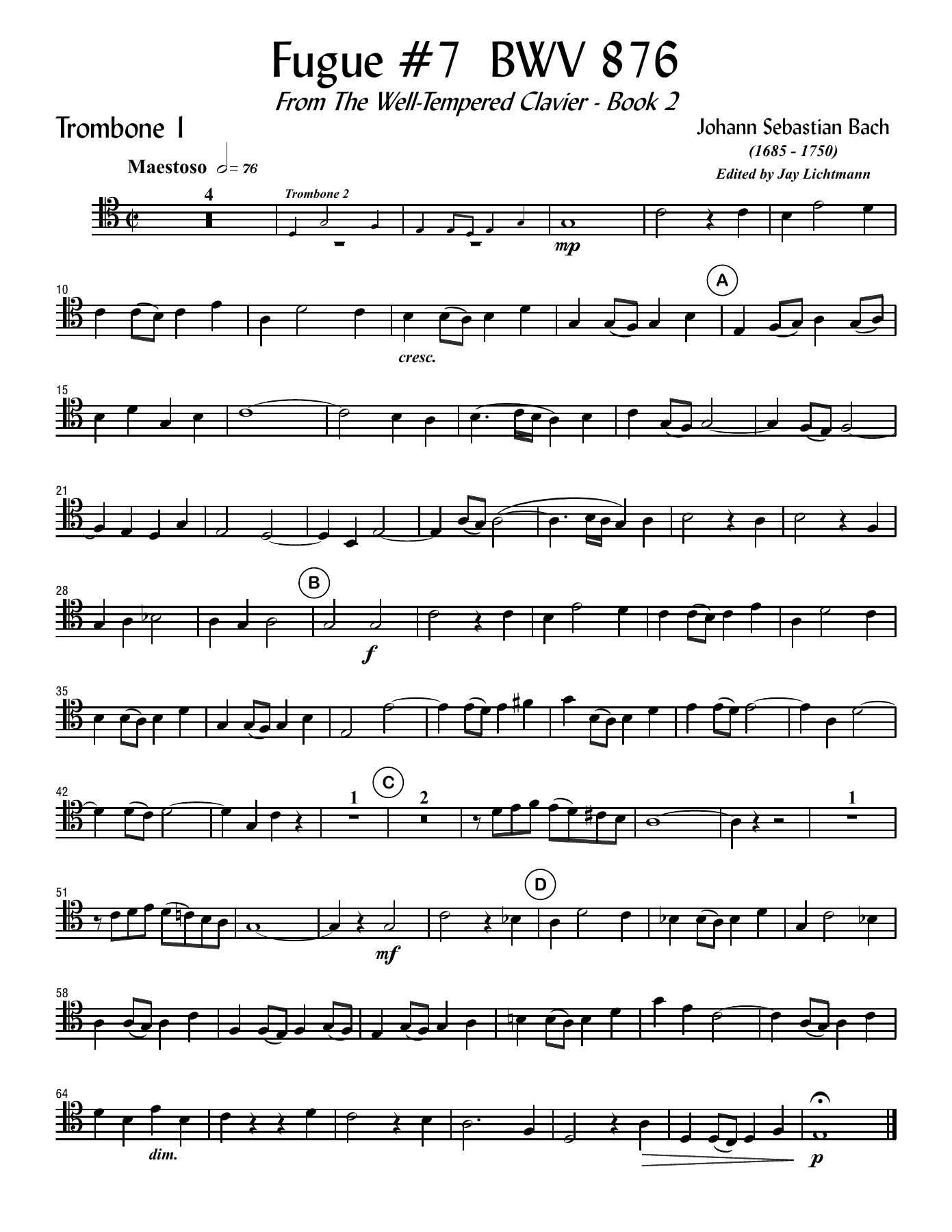 Fugue #7 BWV — page 3