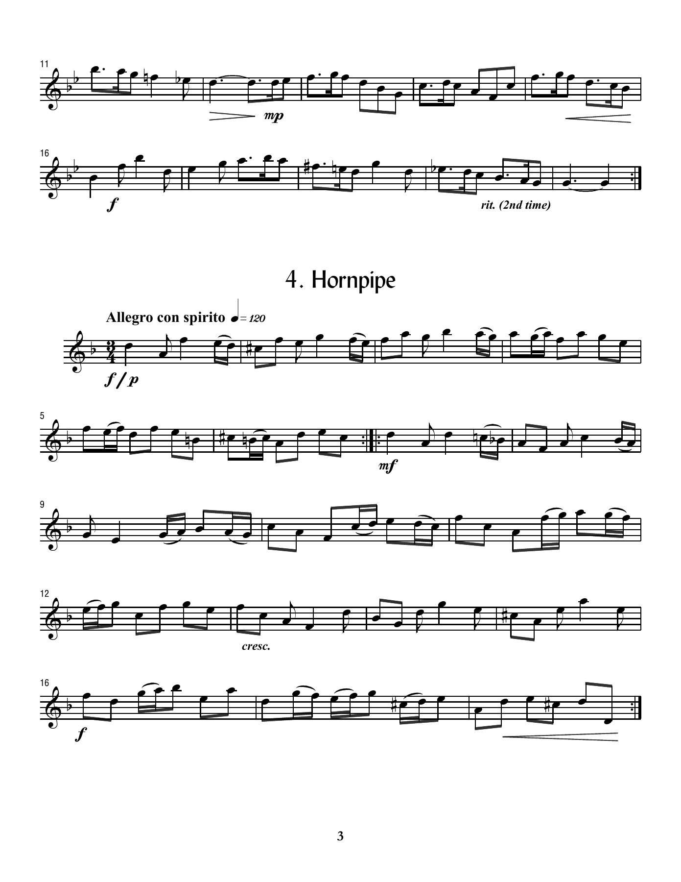 Purcell Suite From The Fairy Queen — page 3