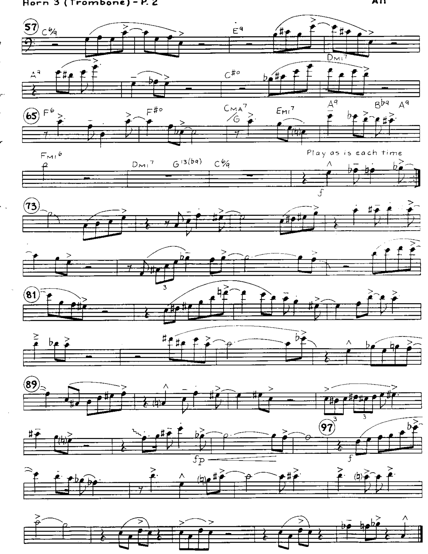 All of Me-Trombone — page 2