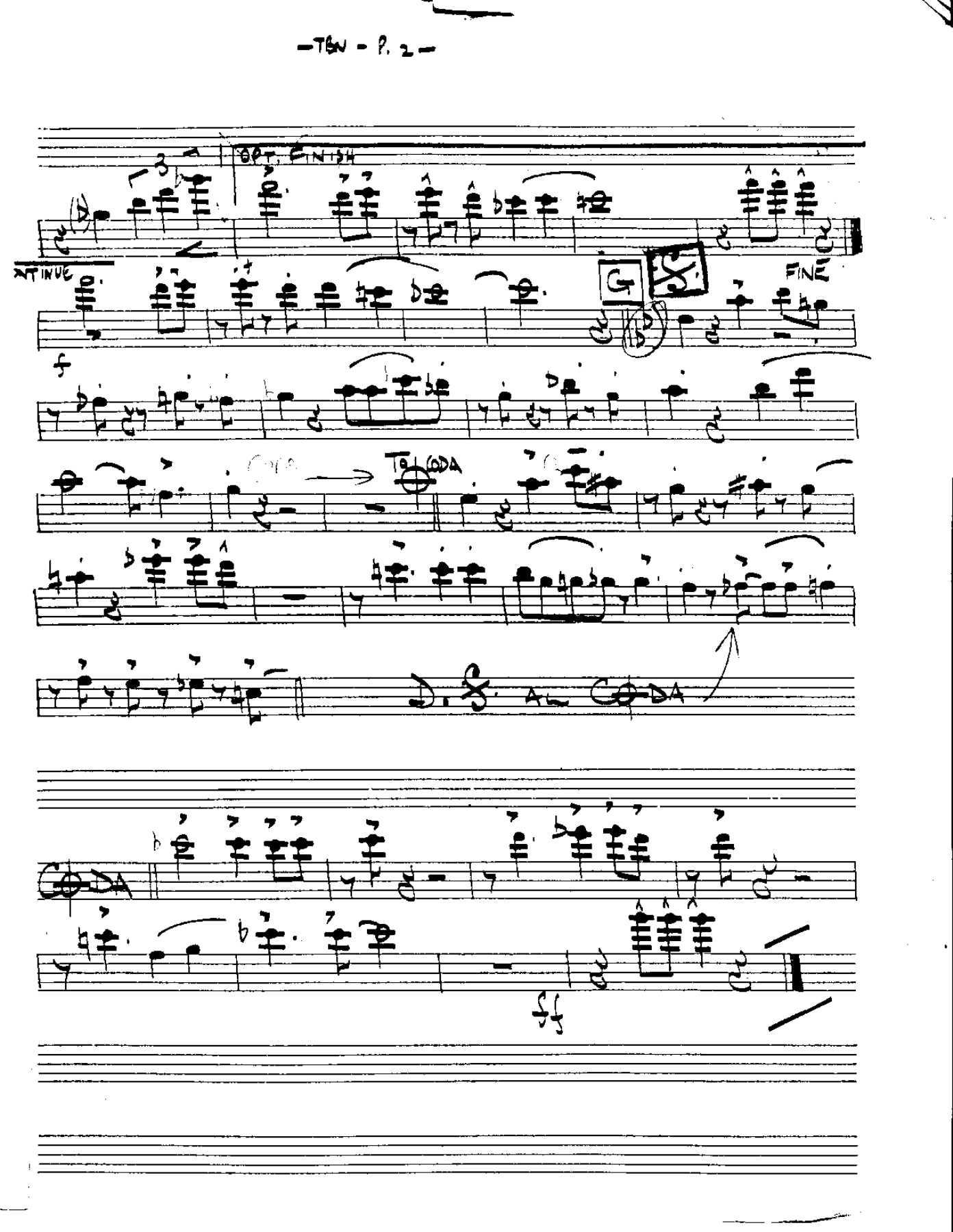 Cha Cha Medley #9-Trombone — page 2