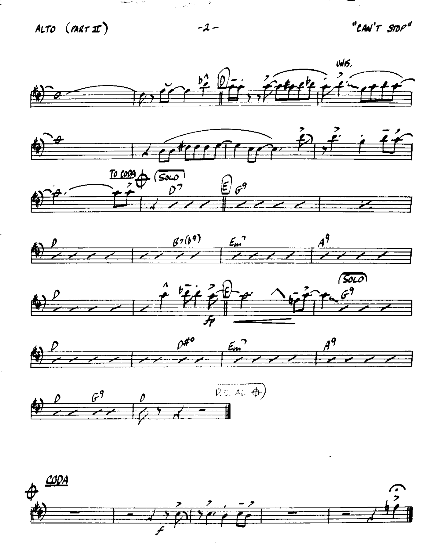 I can't stop Loving you-Alto — page 2