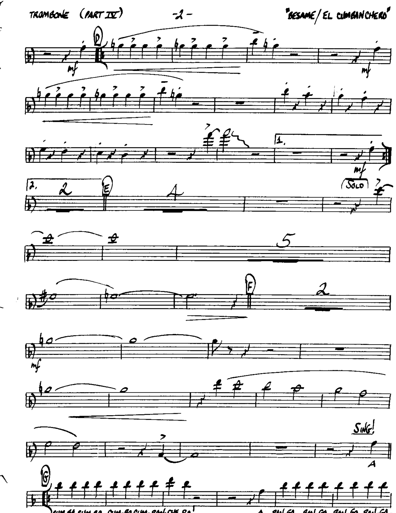 Latin Fantasy-Trombone — page 2