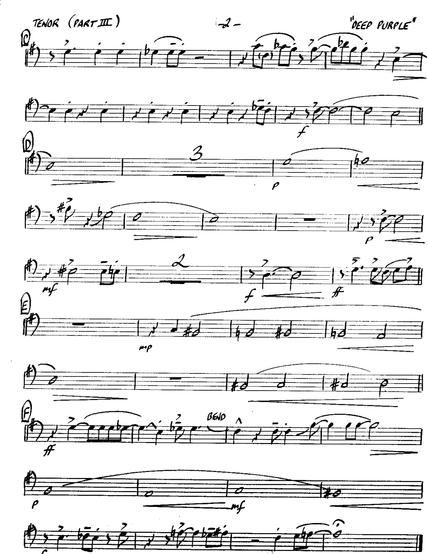 Deep Purple-Tenor — page 2
