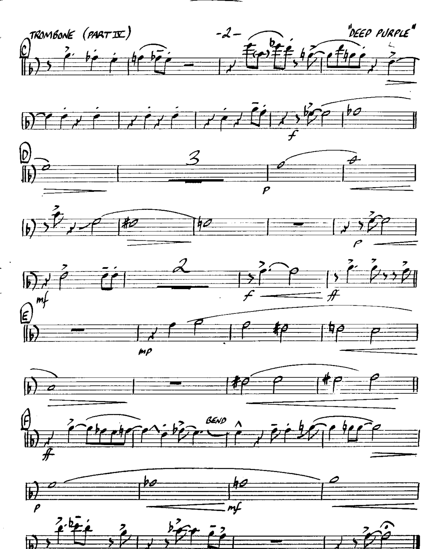 Deep Purple-Trombone — page 2
