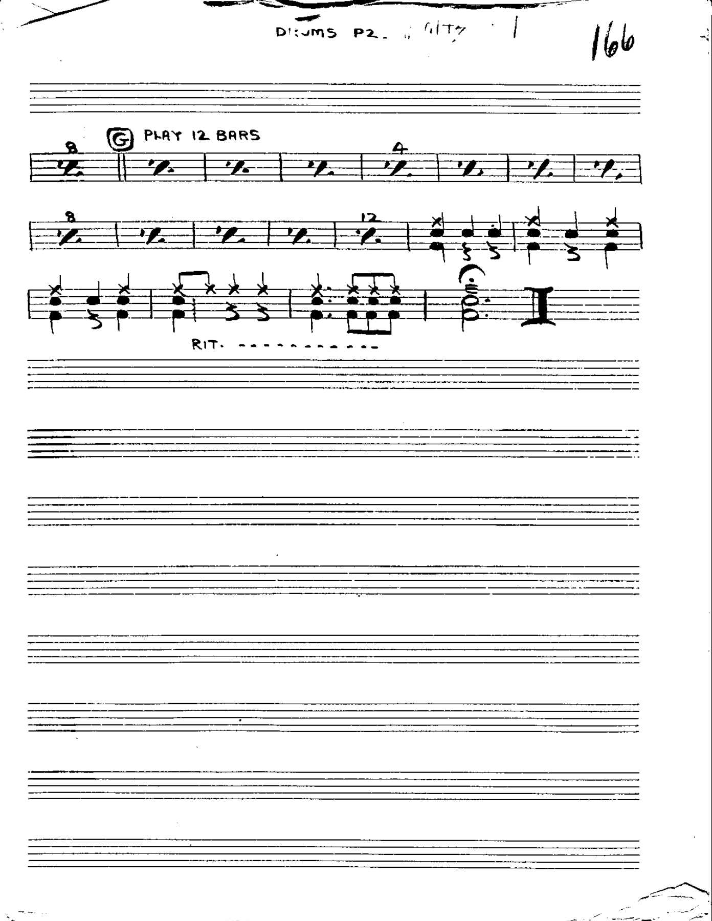 Waltz Medley #9-Drums — page 2