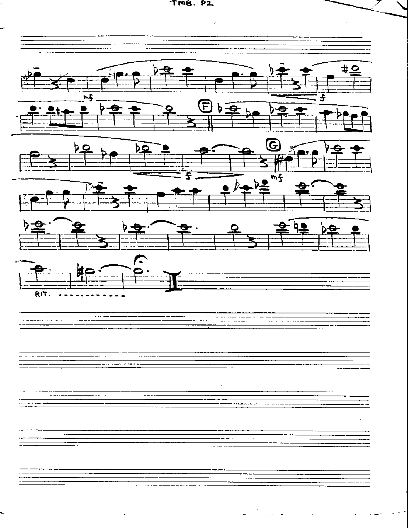 Waltz Medley #9-Trombone — page 2