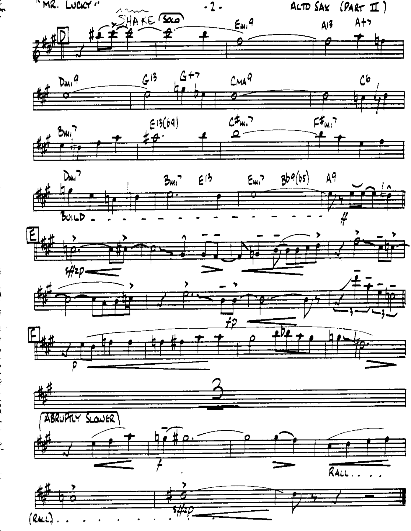 Mr Lucky-Alto — page 2