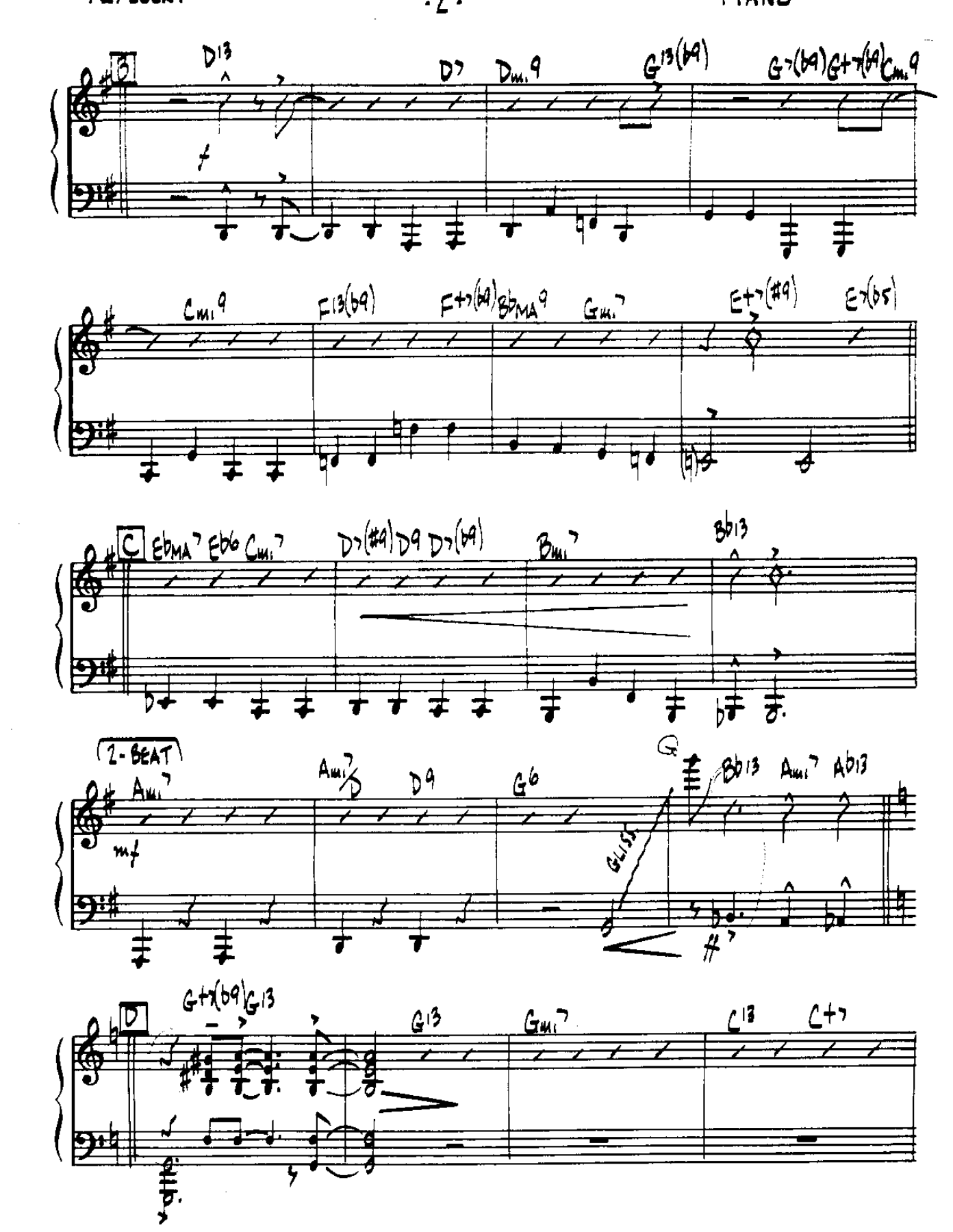 Mr Lucky-Piano — page 2