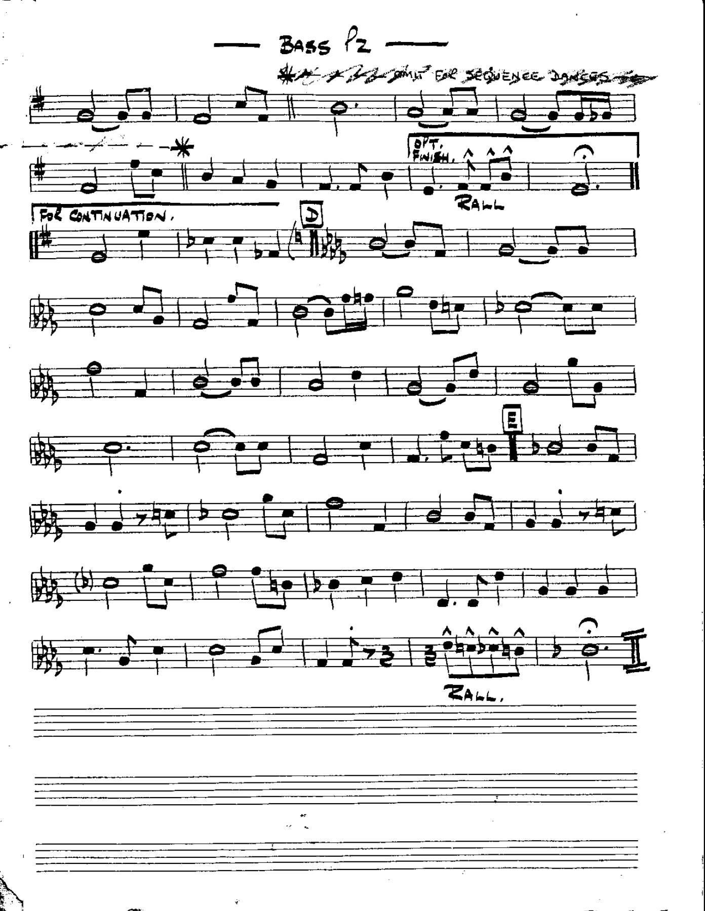 Waltz Medley #14-Bass — page 2