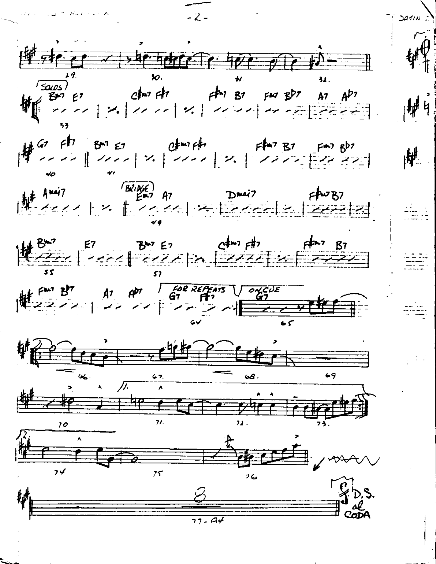 Satin Doll-Alto — page 2