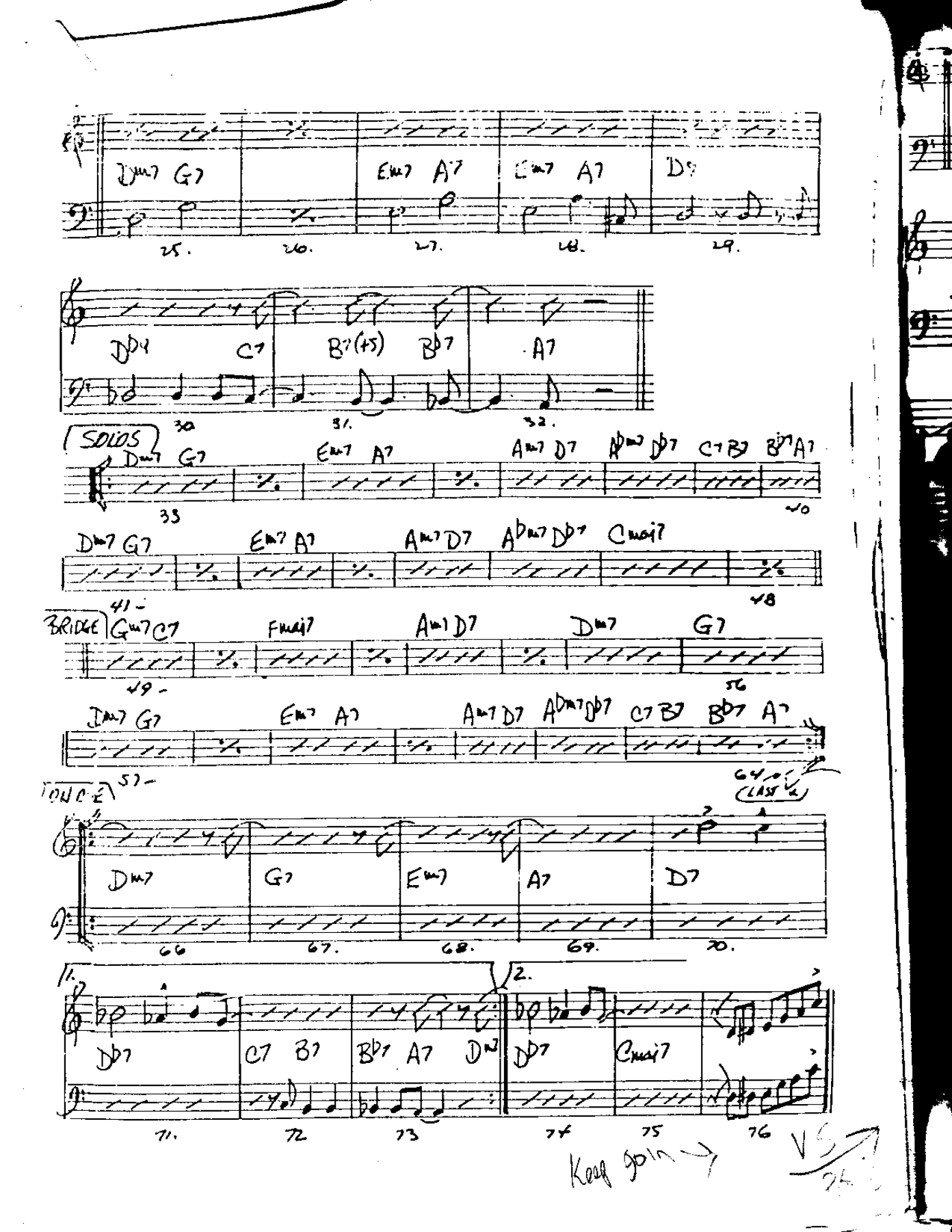 Satin Doll-Bass — page 2