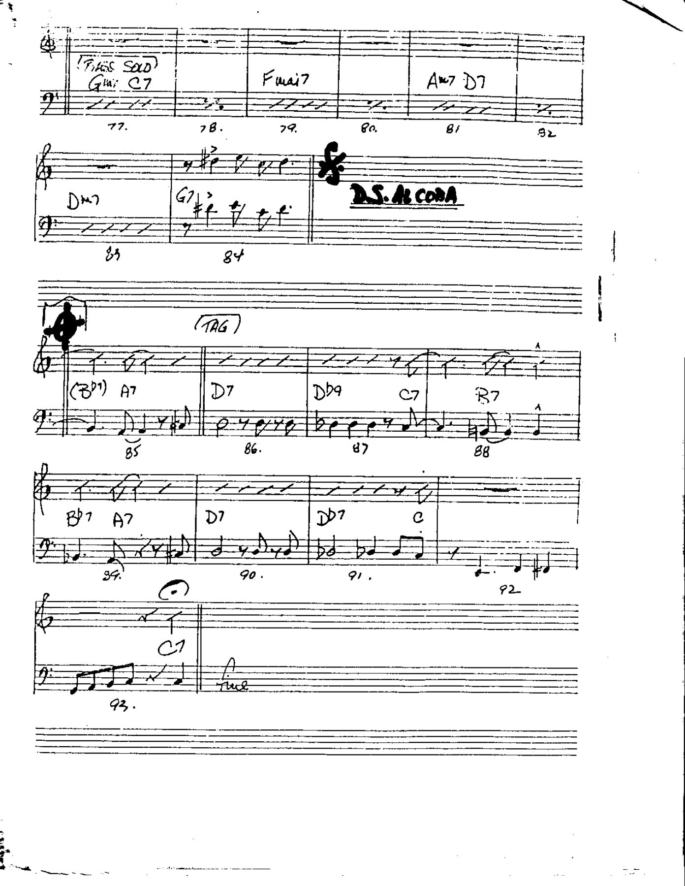 Satin Doll-Bass — page 3