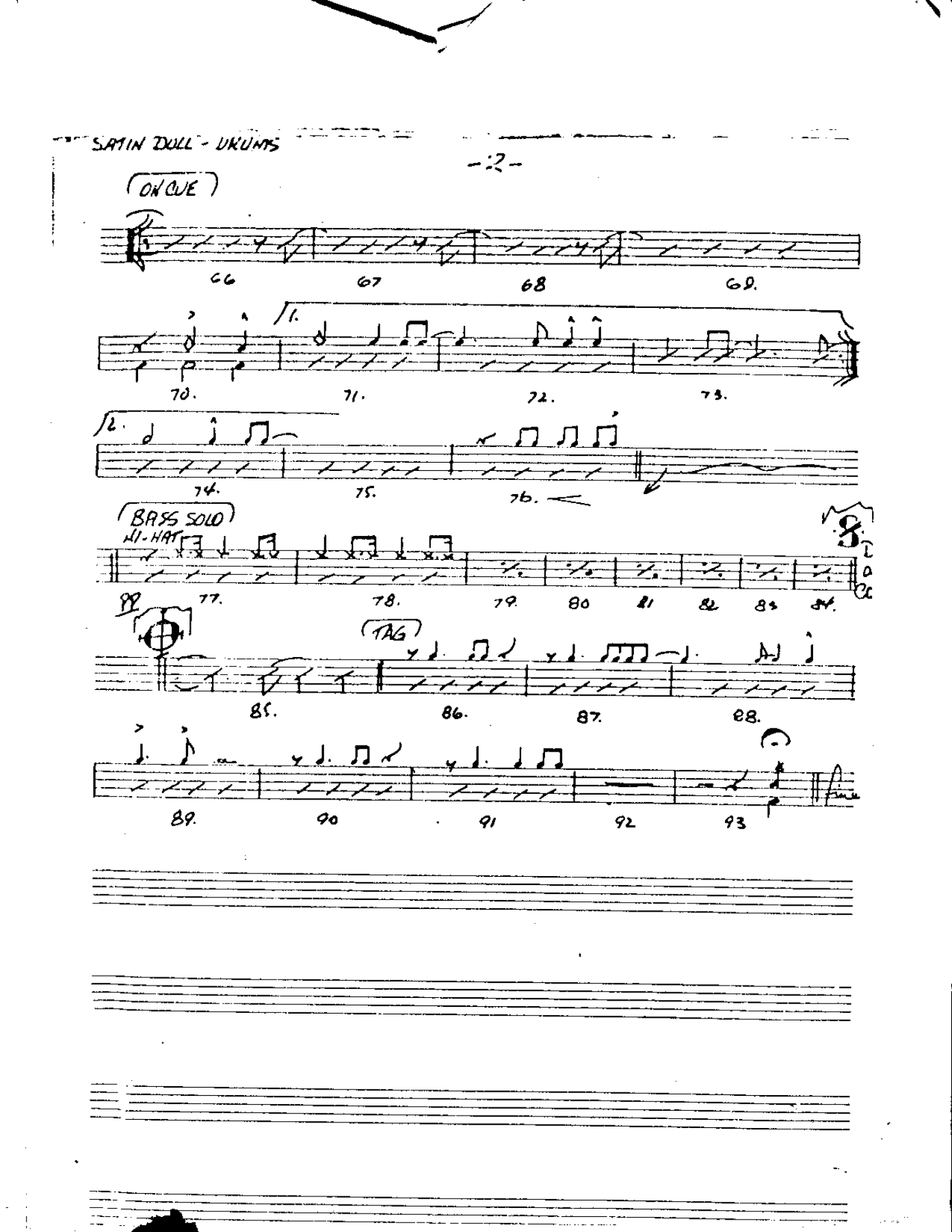 Satin Doll-Drums — page 2