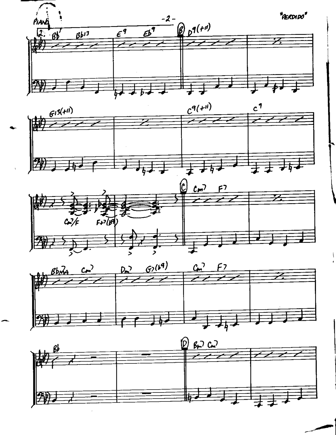 Cirlce 1-Perdido-Piano — page 2
