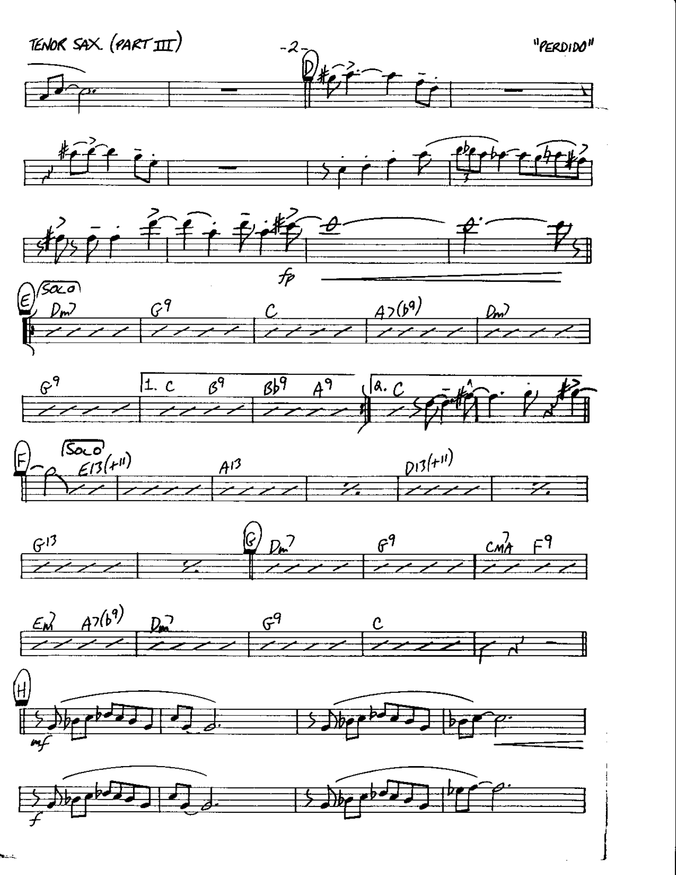 Cirlce 1-Perdido-Tenor — page 2