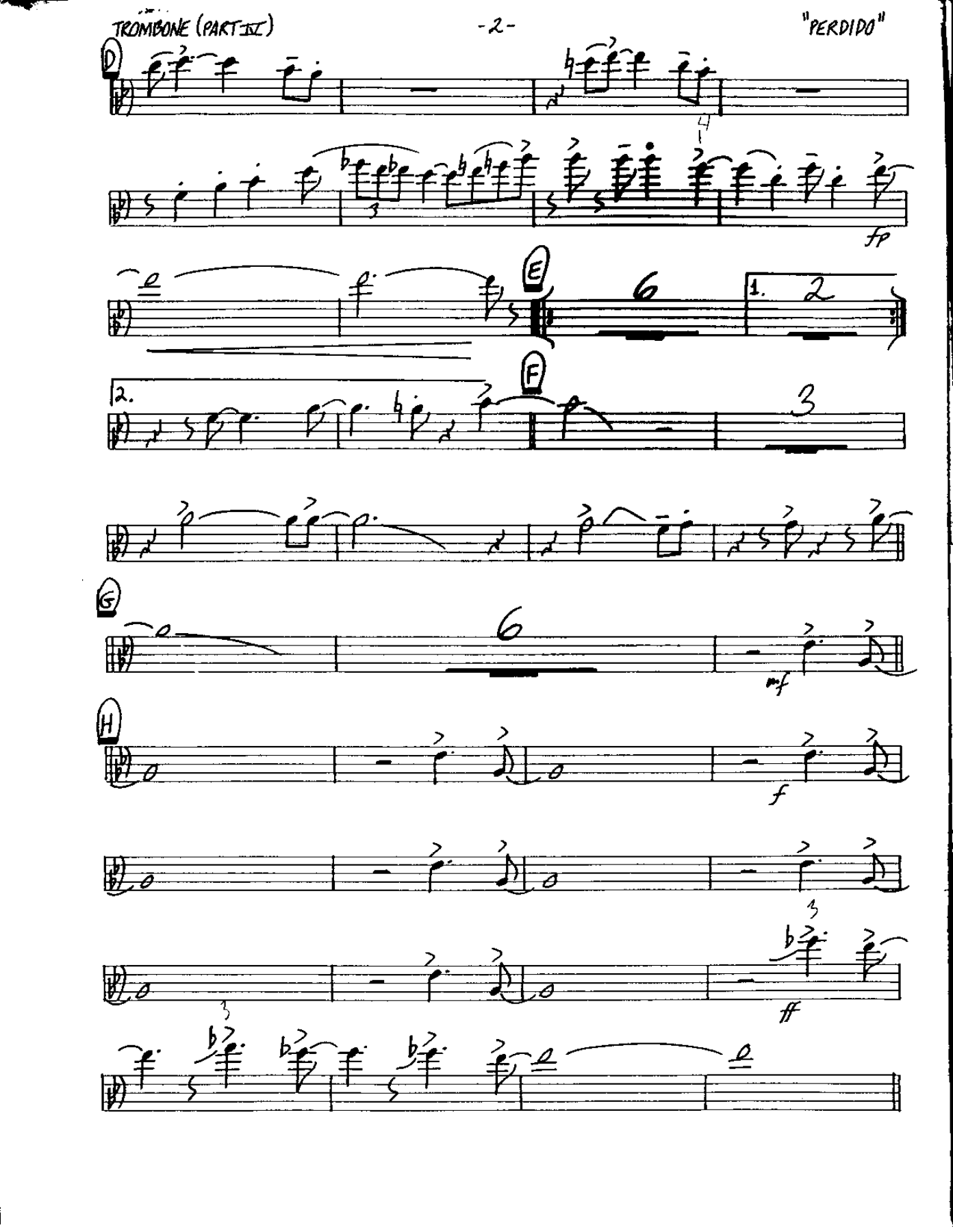 Cirlce 1-Perdido-Trombone — page 2