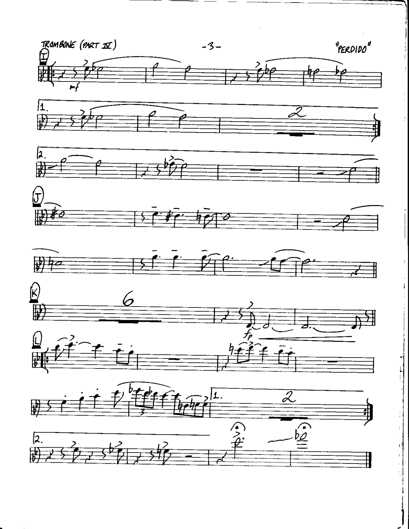 Cirlce 1-Perdido-Trombone — page 3
