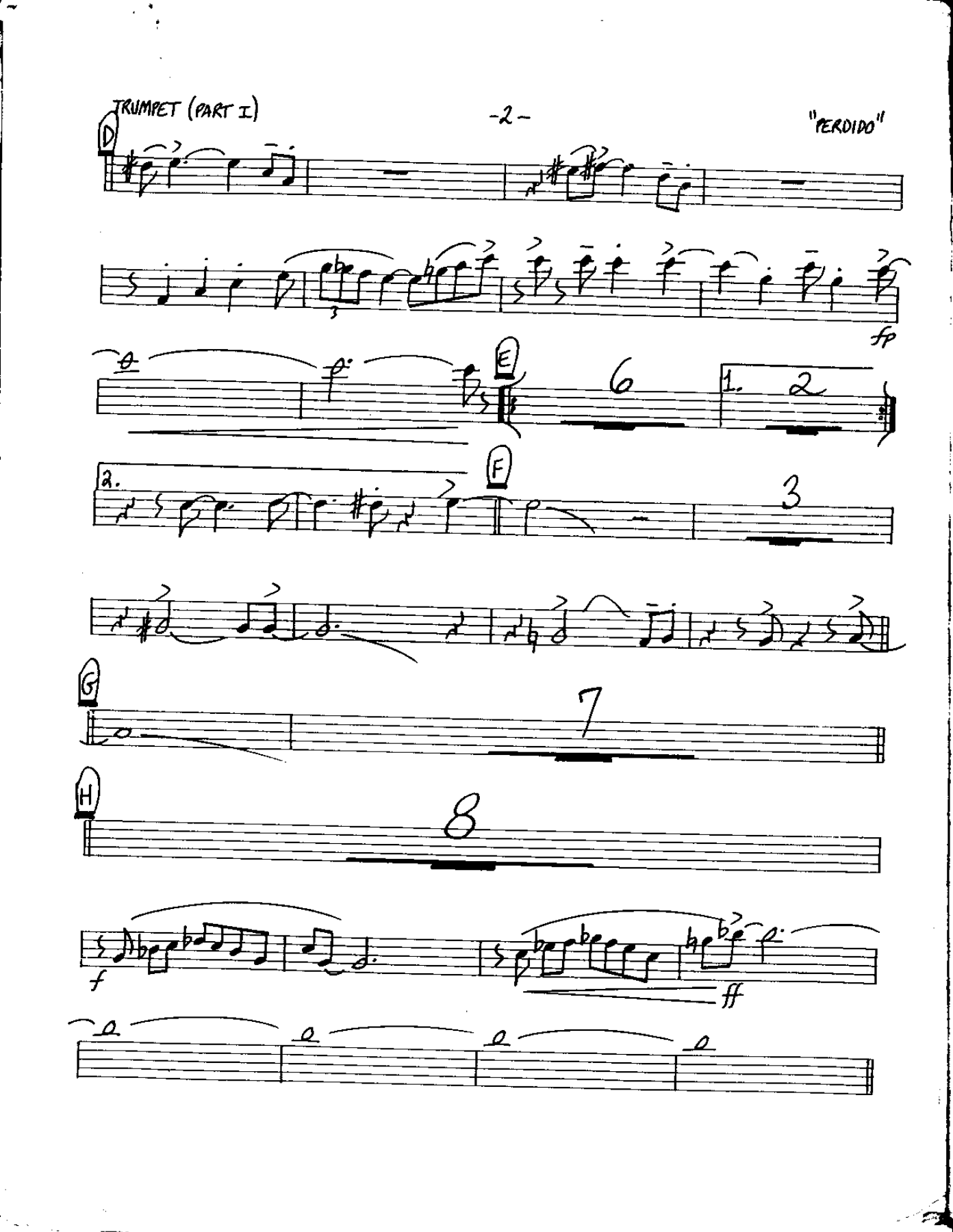 Cirlce 1-Perdido-Trumpet — page 2