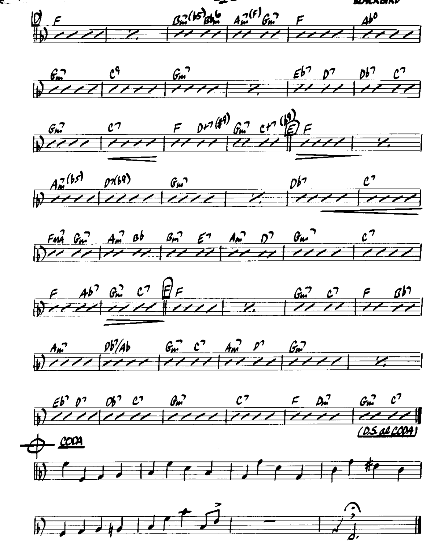 Bye Bye Blackbird-Bass — page 2