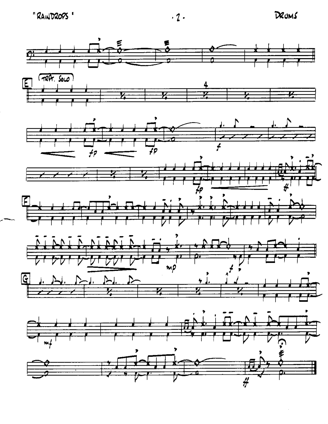 Raindrops-Drums — page 2